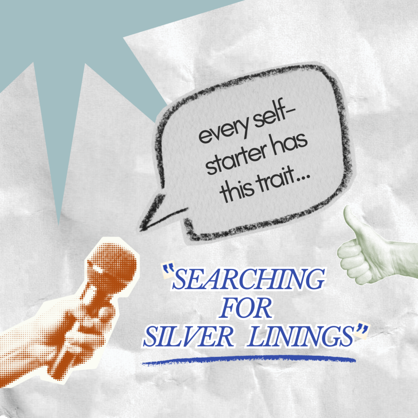 Every self-starter has this trait... episode artwork