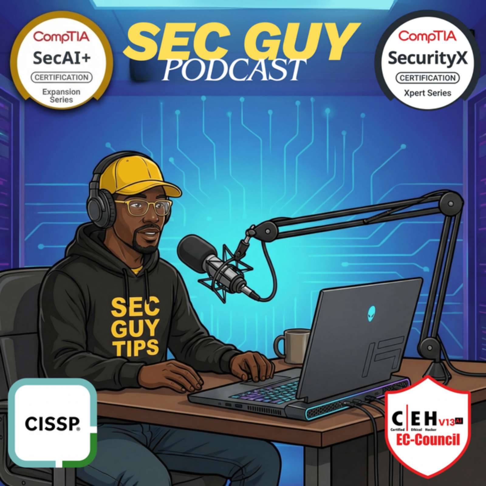 CompTIA SecAI+ Domain 1.3: Fine-Tuning, RLHF & Model Drift Explained episode artwork