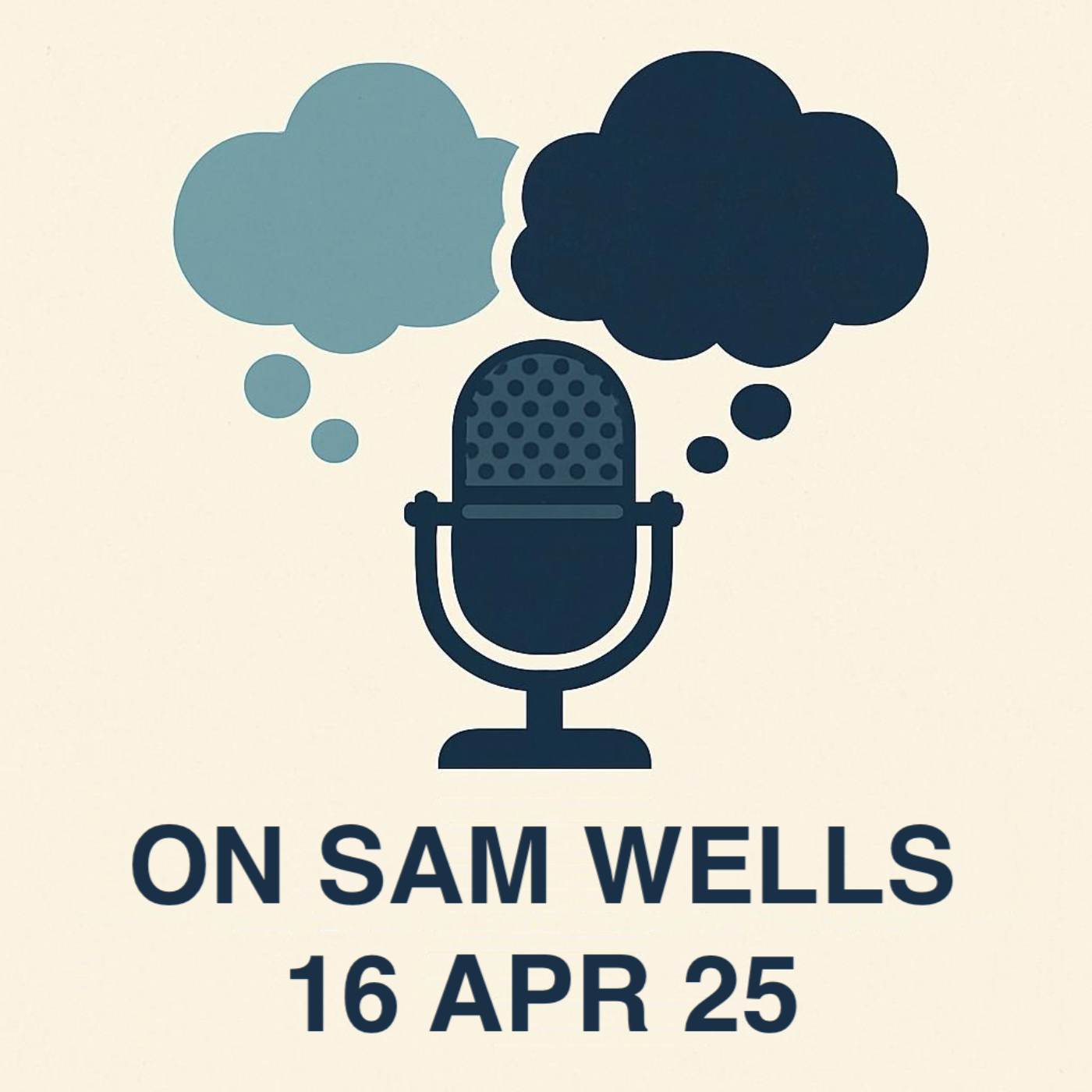 Sam Wells - London vicar opens with falsehood. Fails much to improve thereafter. episode artwork
