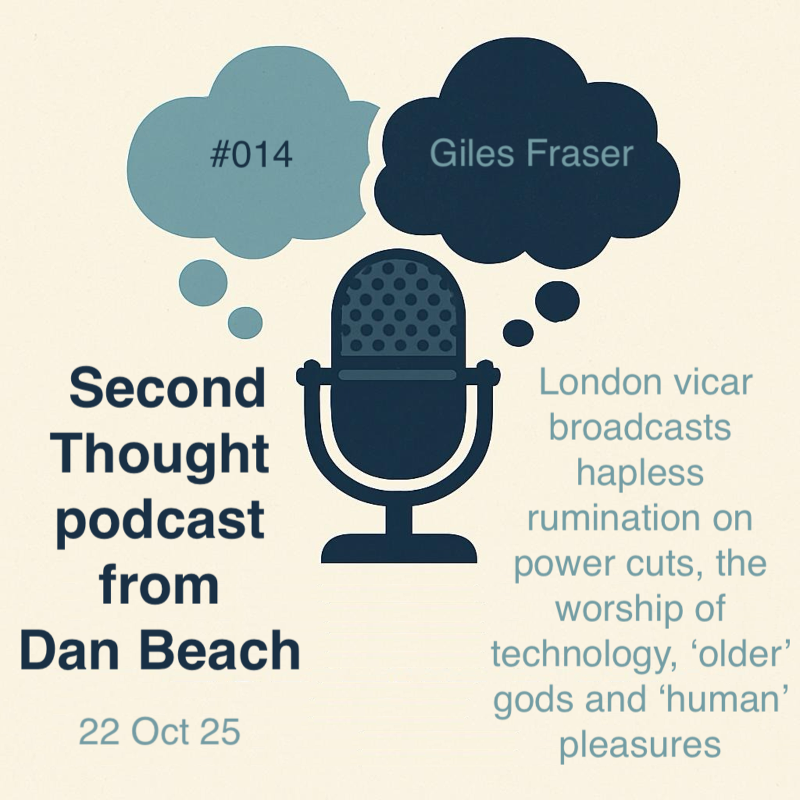 Giles Fraser - scything through an awful muddle from Kew Vicar on technology episode artwork