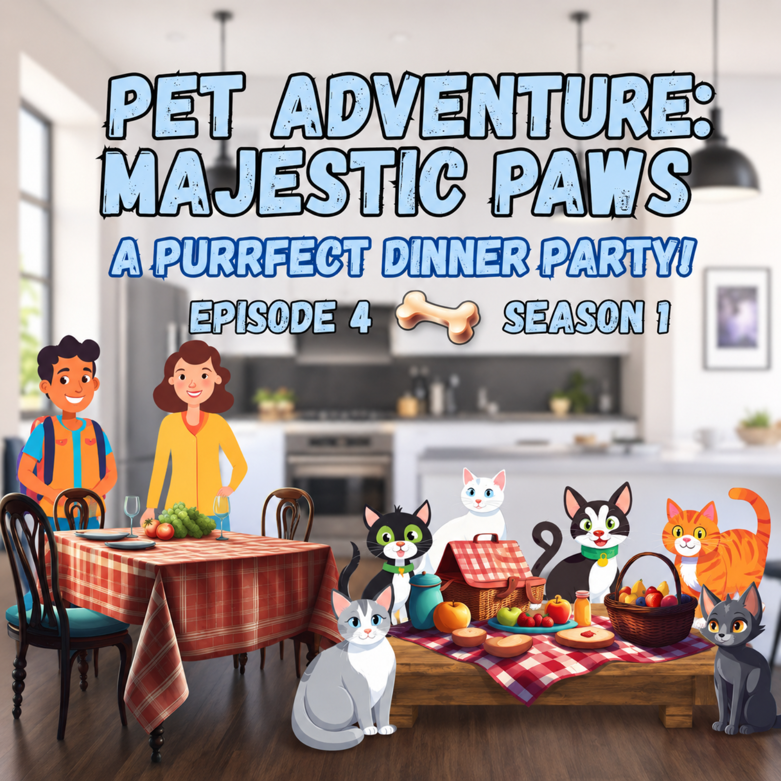 A Purrfect Dinner Party episode artwork