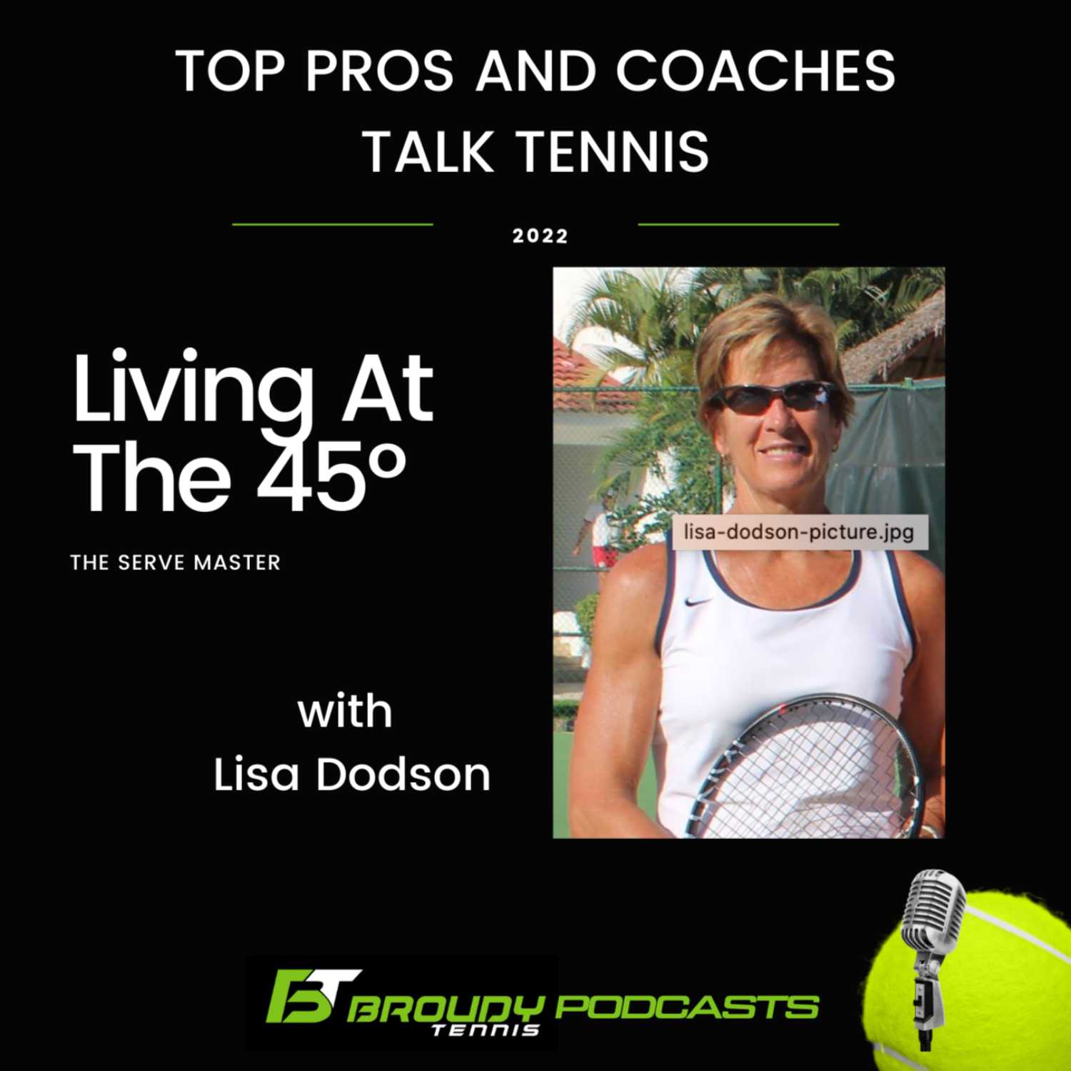 Living At The 45º with Lisa Dodson: The Serve Master
