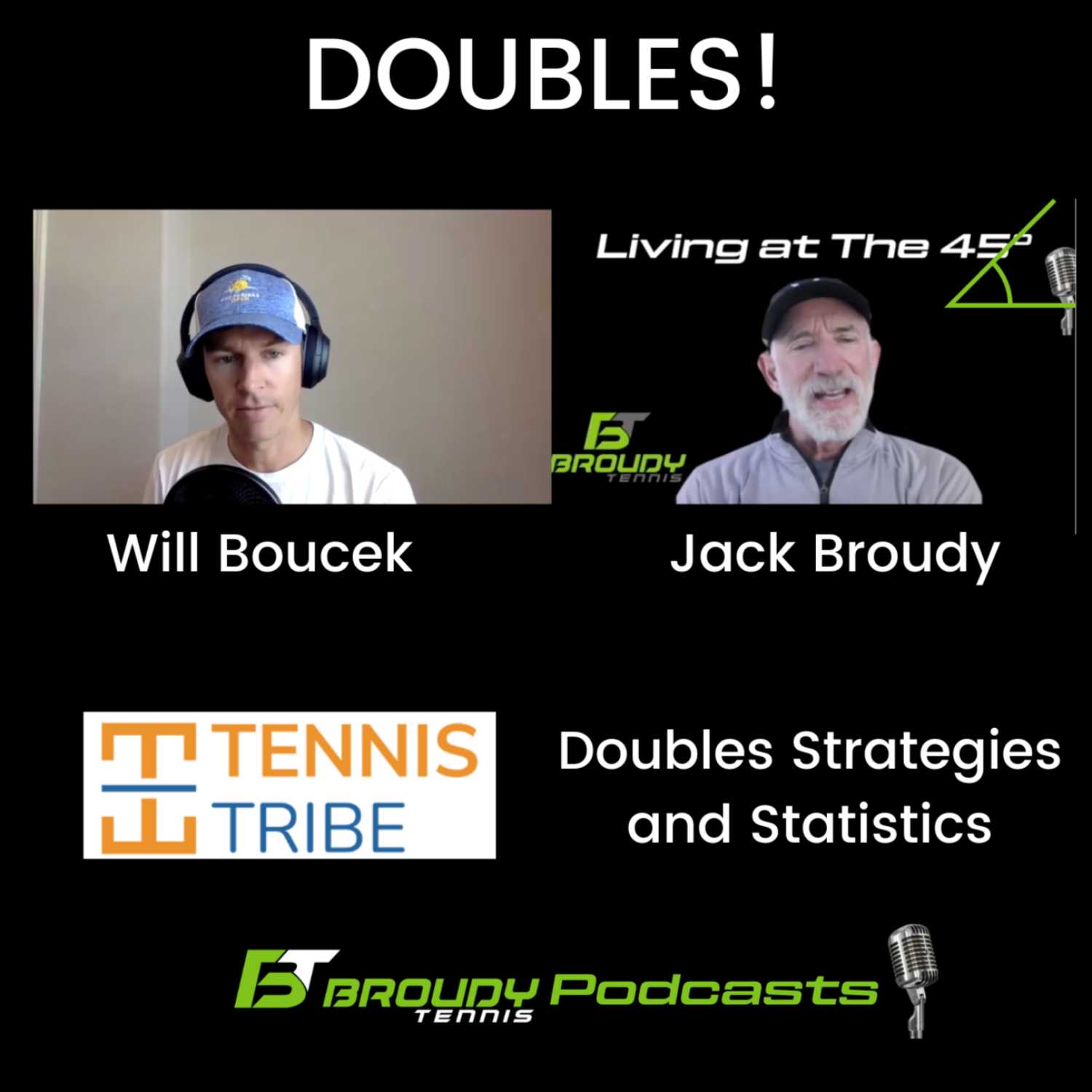 Living At The 45º with Will Boucek: Doubles! The Tennis Tribe
