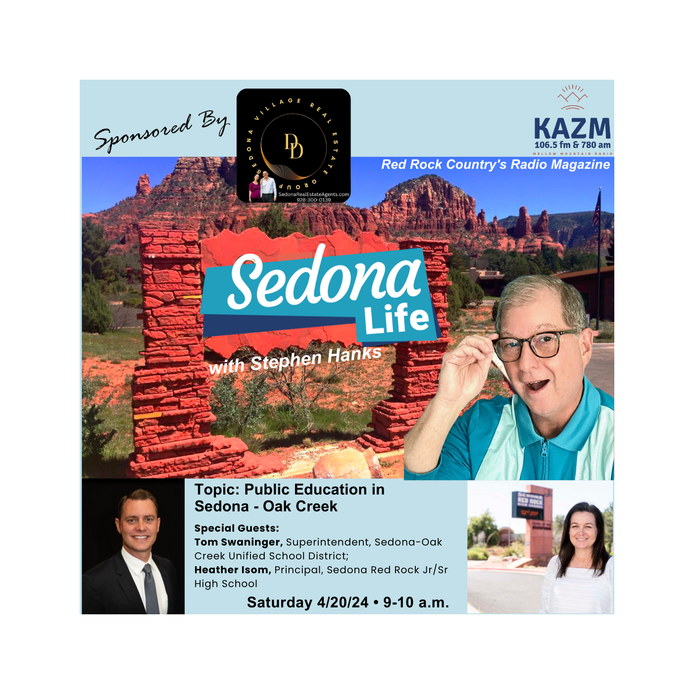 SEDONA LIFE with Stephen Hanks: Red Rock Country\'s Radio Magazine on Mellow Mountain Radio