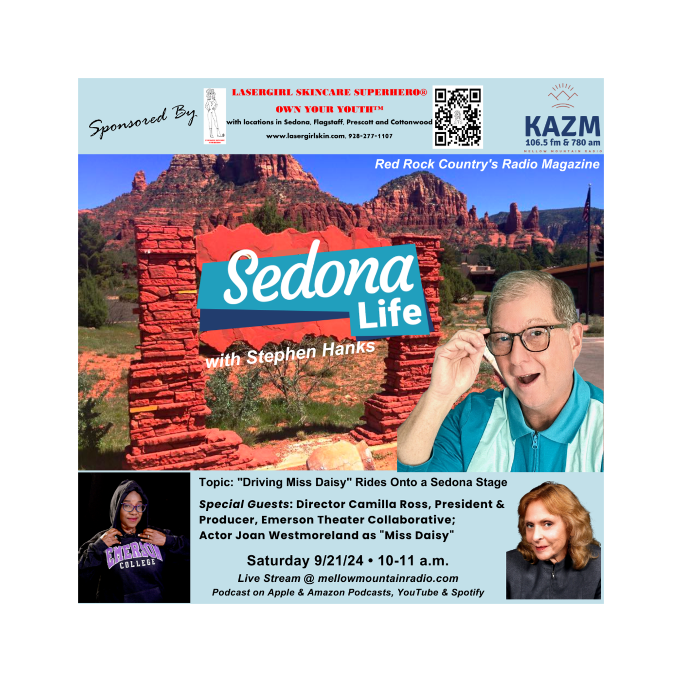 SEDONA LIFE with Stephen Hanks: Red Rock Country\'s Radio Magazine on Mellow Mountain Radio