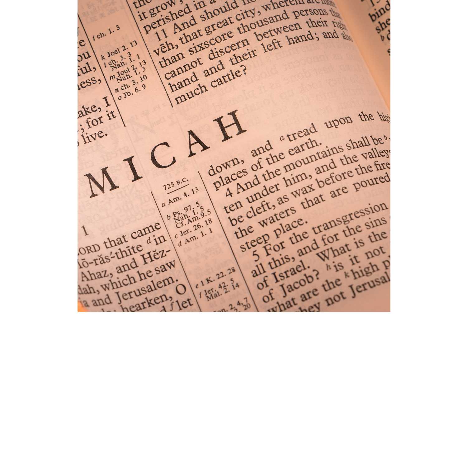 Thus Sayeth the Lord