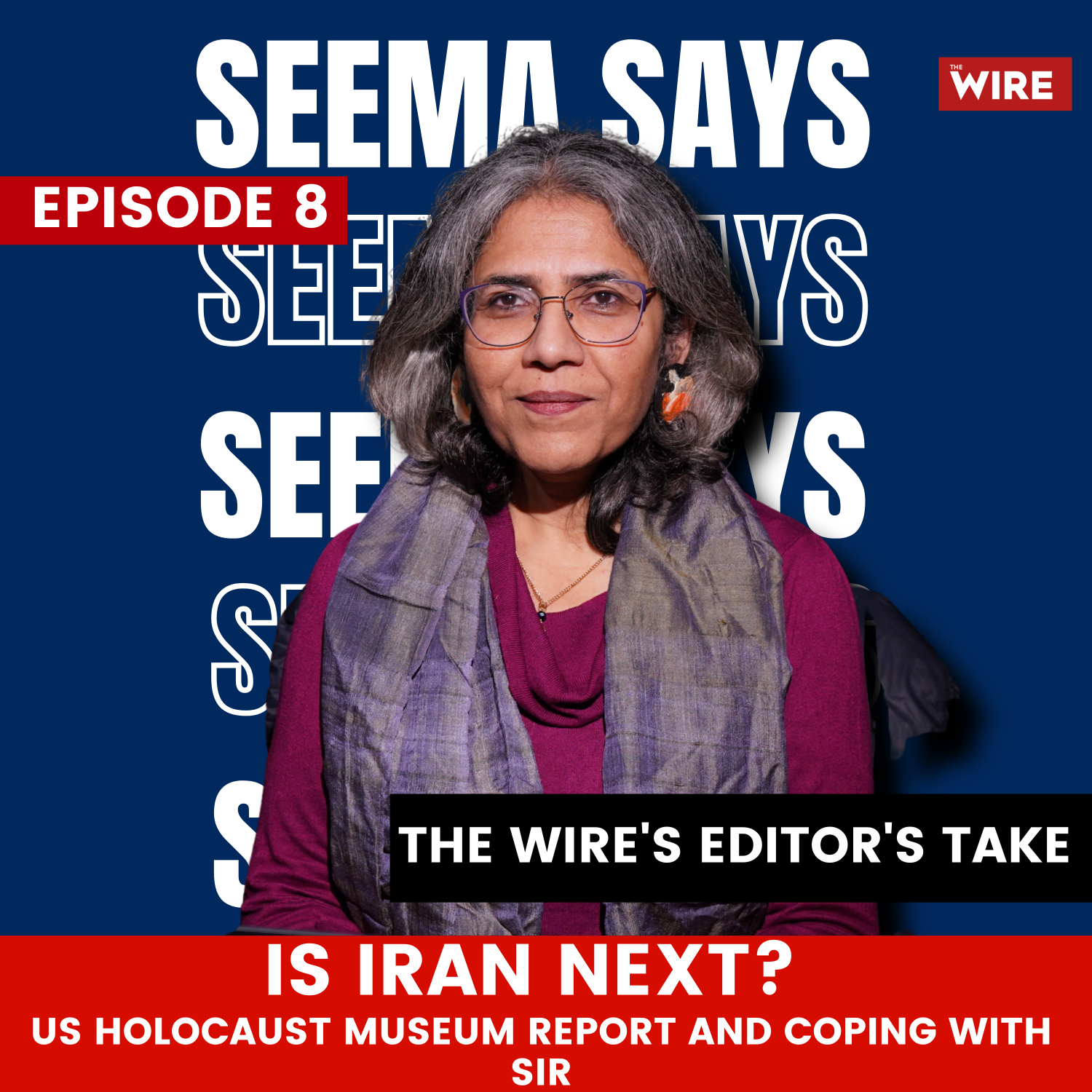 Is Iran Next? US Holocaust Museum Report and Coping with SIR episode artwork