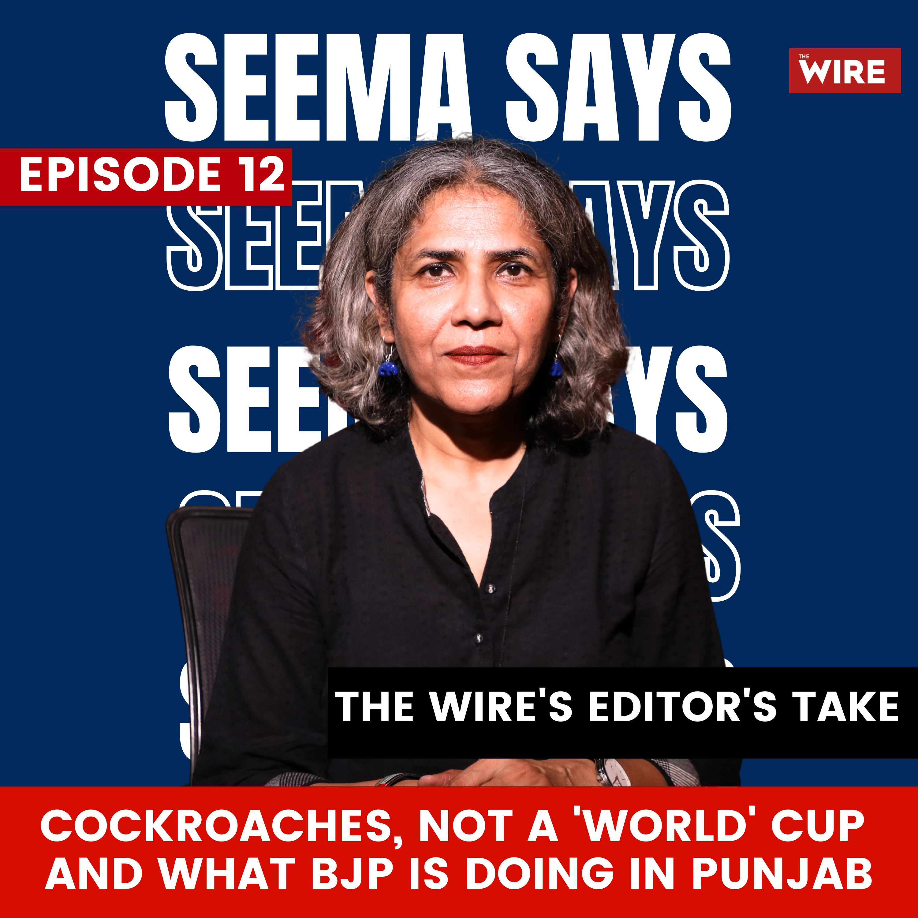 Cockroaches, Not a 'World' Cup and What BJP Is Doing in Punjab episode artwork