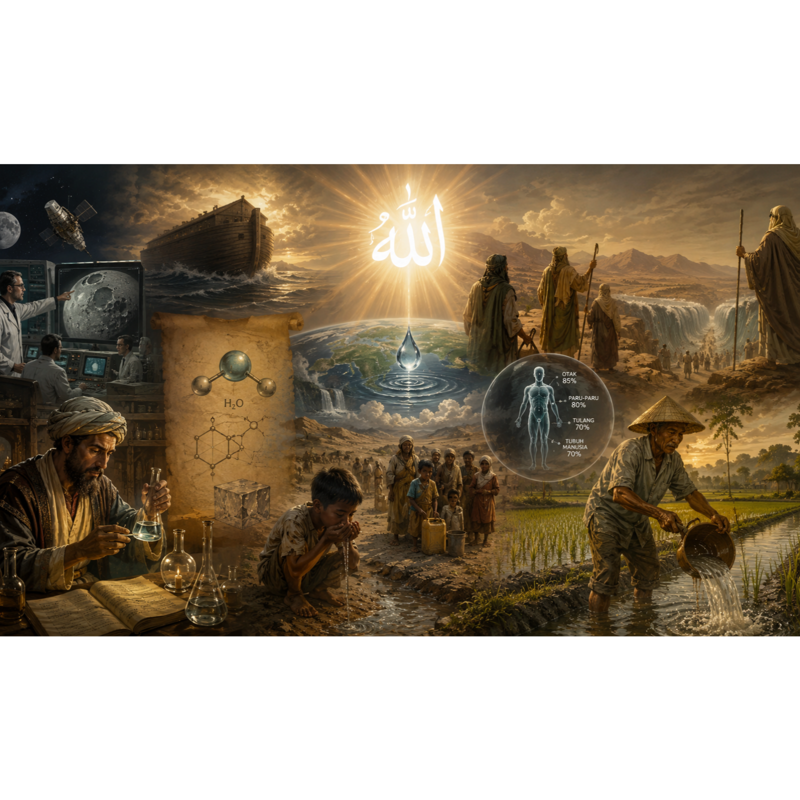 Penciptaan Air Sebagai Asal Kehidupan episode artwork