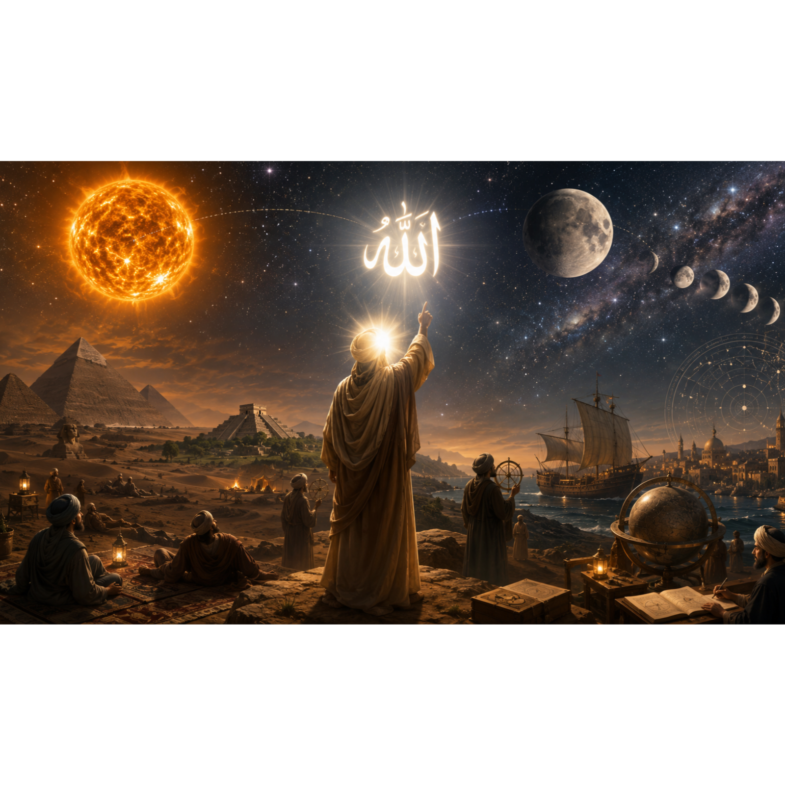Penciptaan Matahari Bulan dan Bintang episode artwork