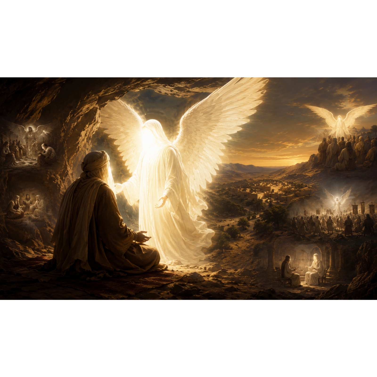 Jibril as Malaikat Wahyu Terbesar episode artwork