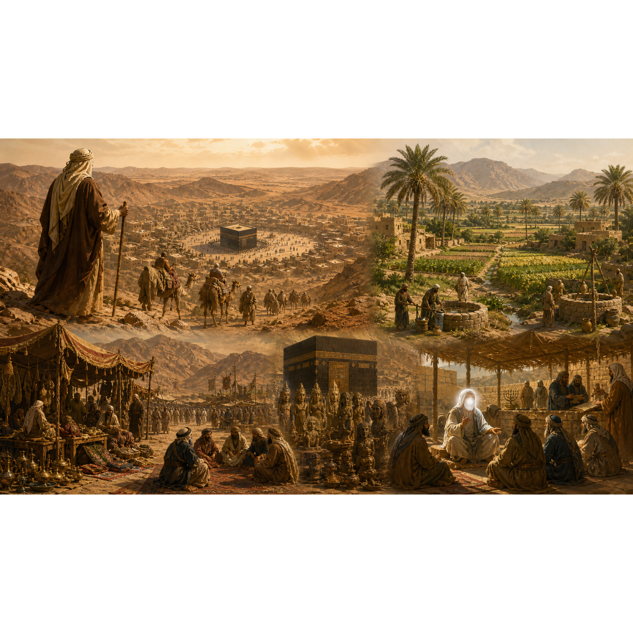 Mekkah dan Madinah, Geografi Sosial Budaya