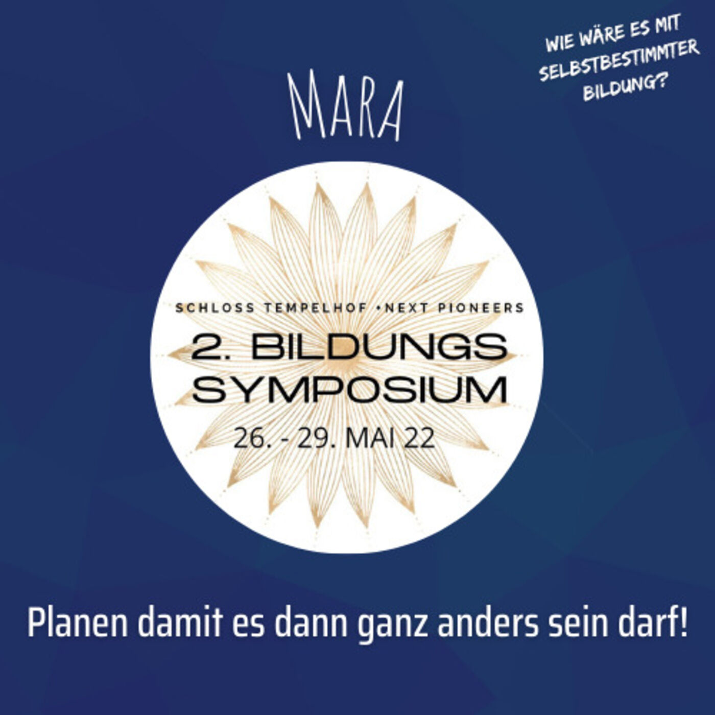 Wie wäre es mit Selbstbestimmter Bildung?