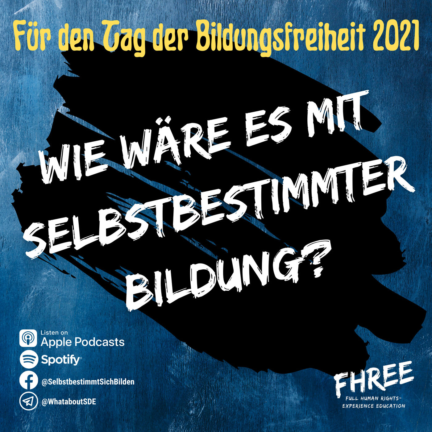 Wie wäre es mit Selbstbestimmter Bildung?