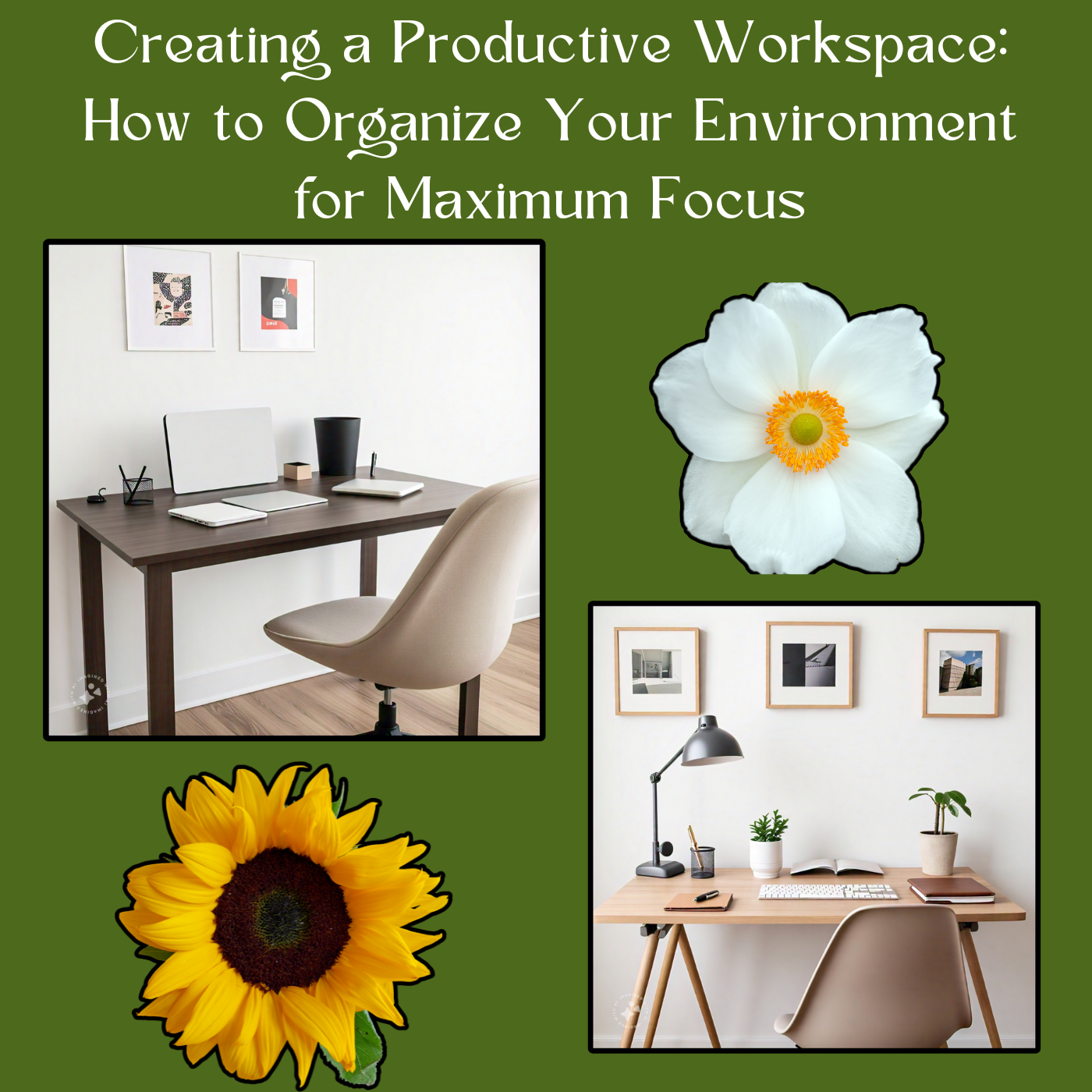 Creating a Productive Workspace: How to Organize Your Environment for Maximum Focus