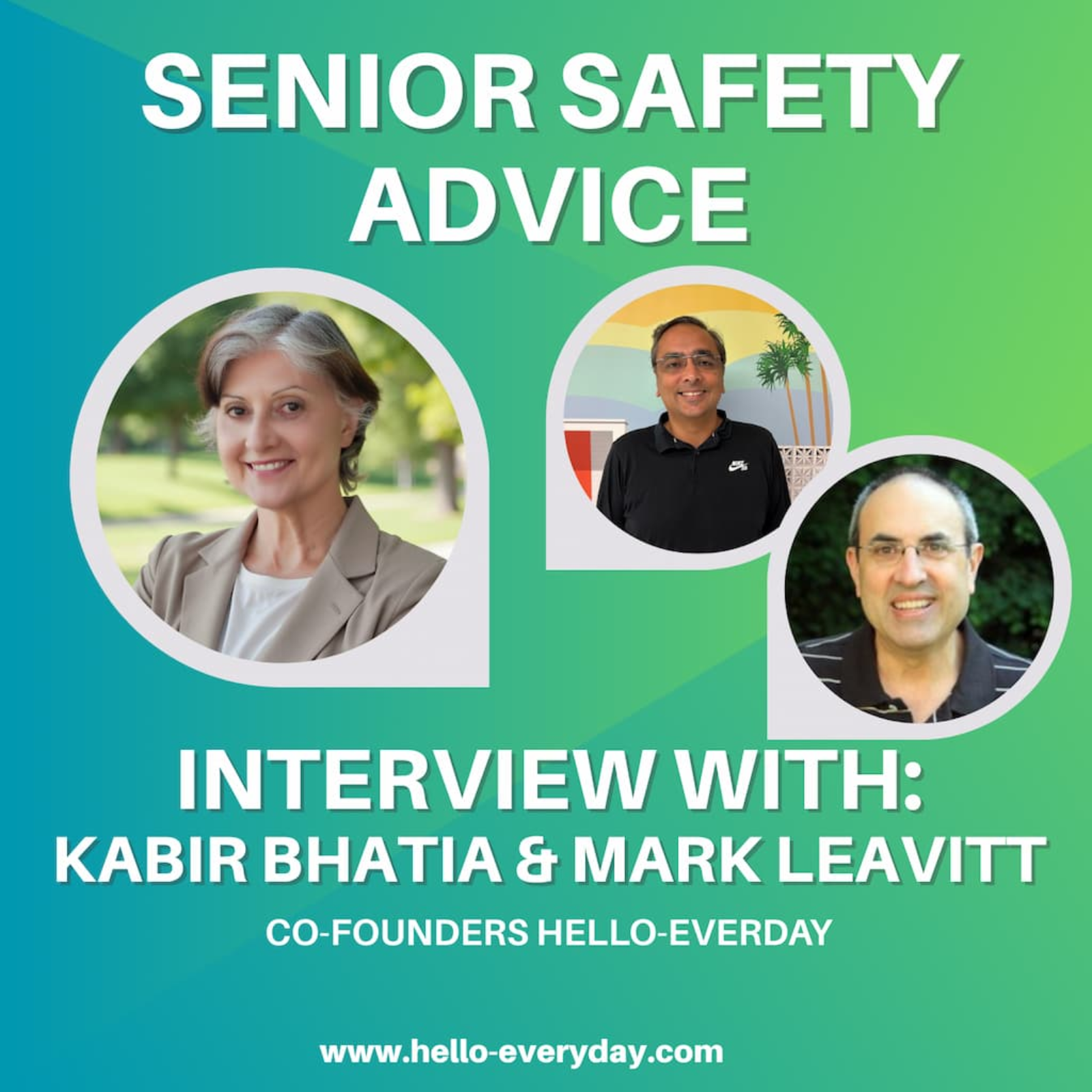 Interview with Kabir Bhatia & Mark Leavitt - co-founders of Hello-Everyday episode artwork