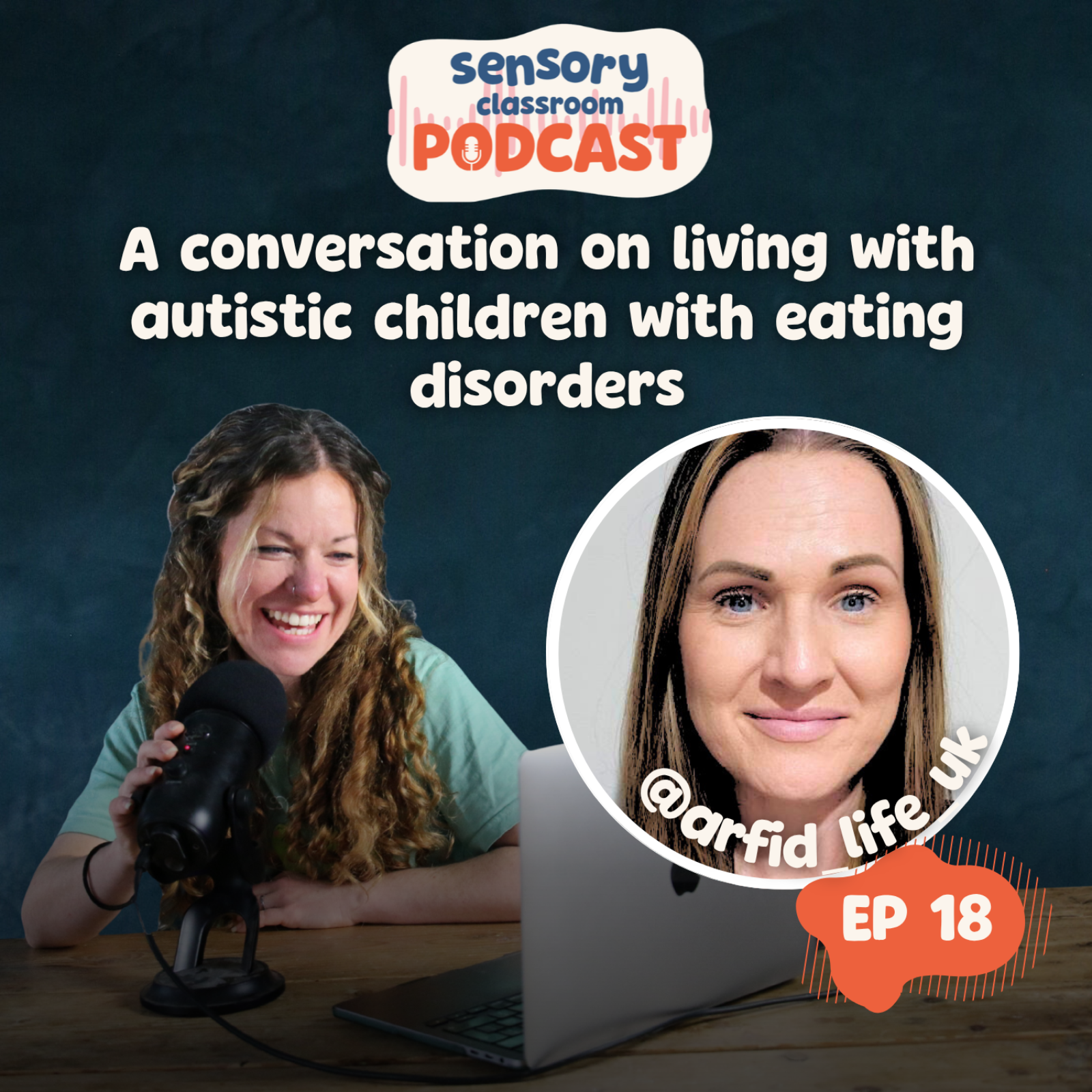 EP 18: Disordered Eating and Autism with Michelle @arfid_life_uk