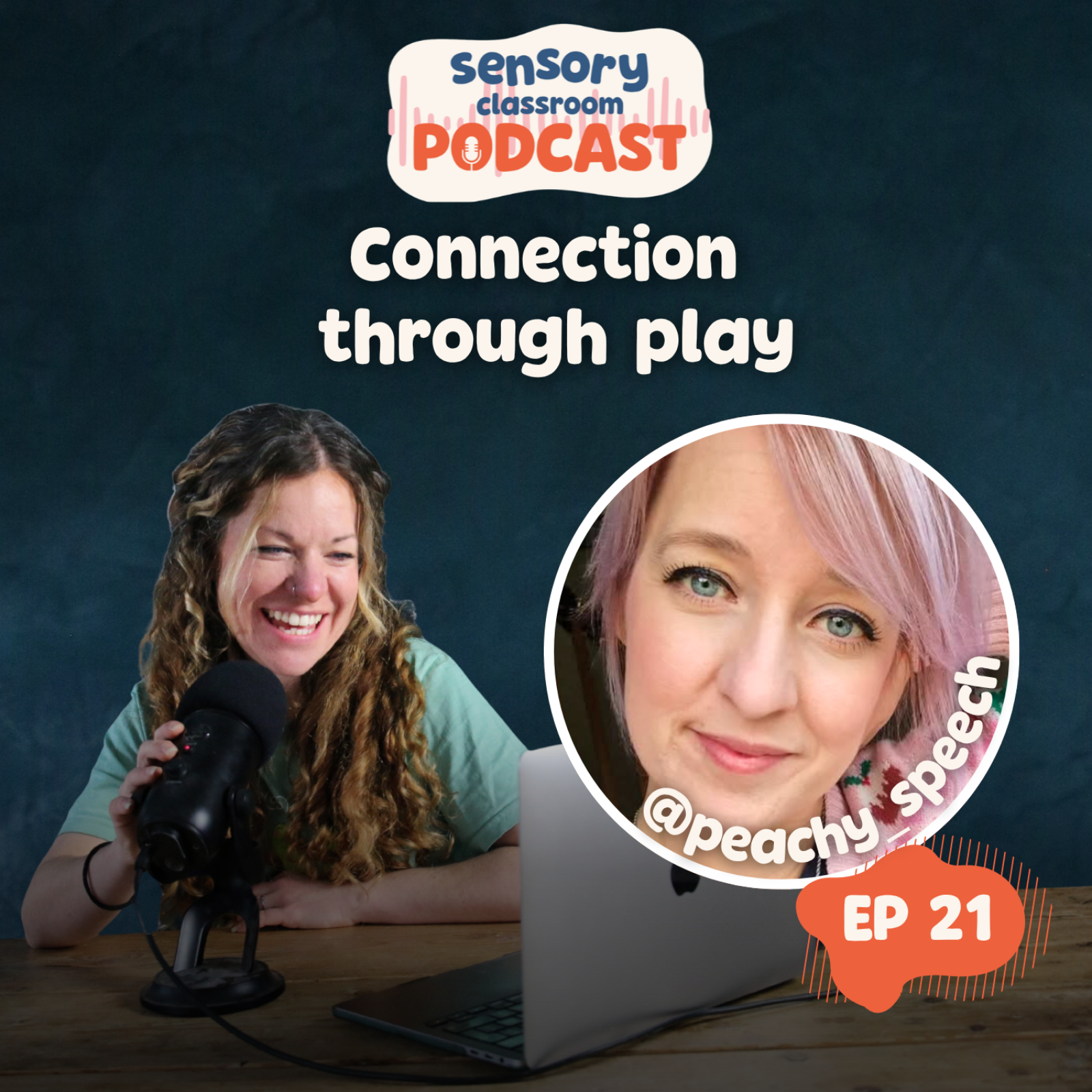 EP 21- Building Connection with your Autistic child, with SALT Lisa from @peachy_speech