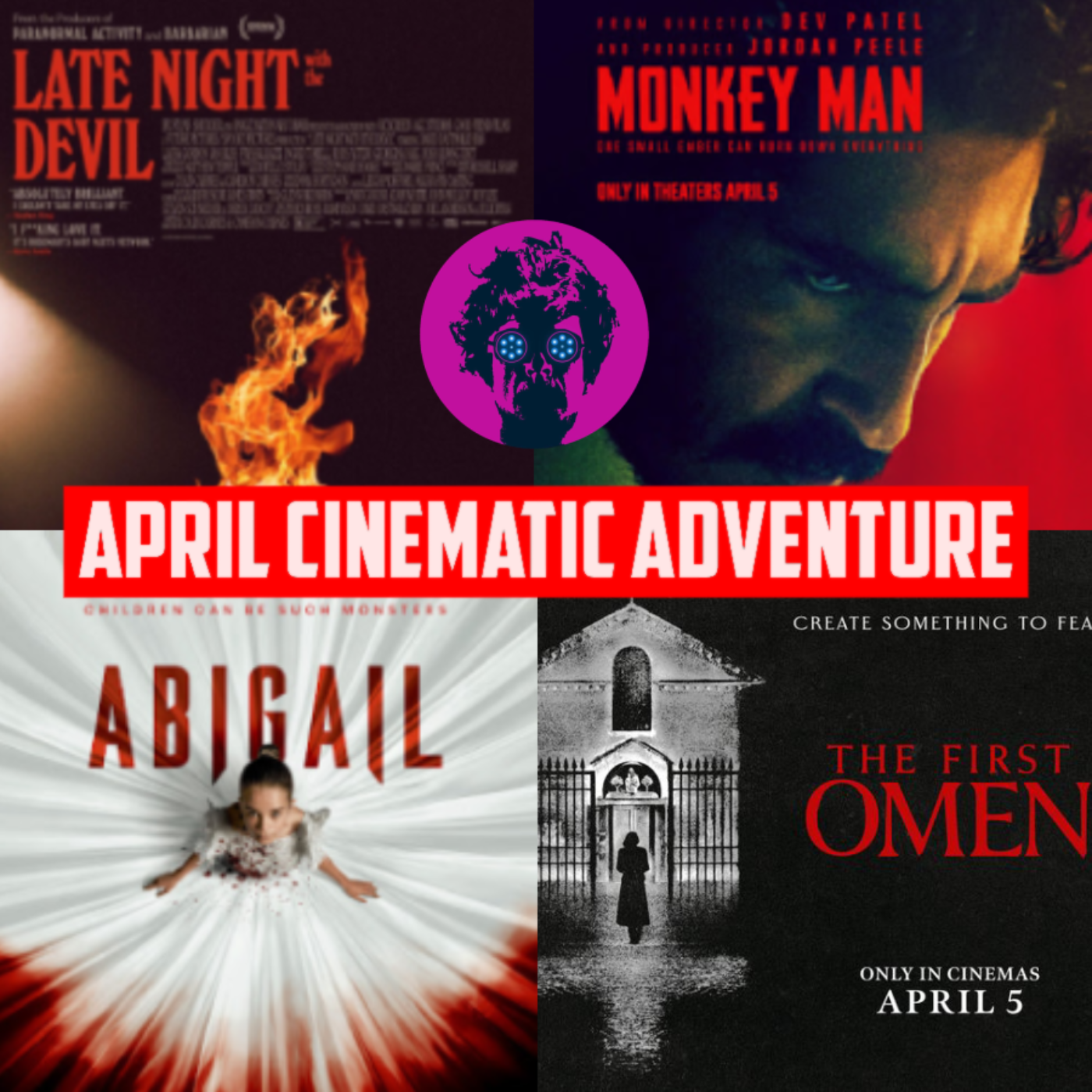 The Great April Cinematic Adventure of '24 episode artwork