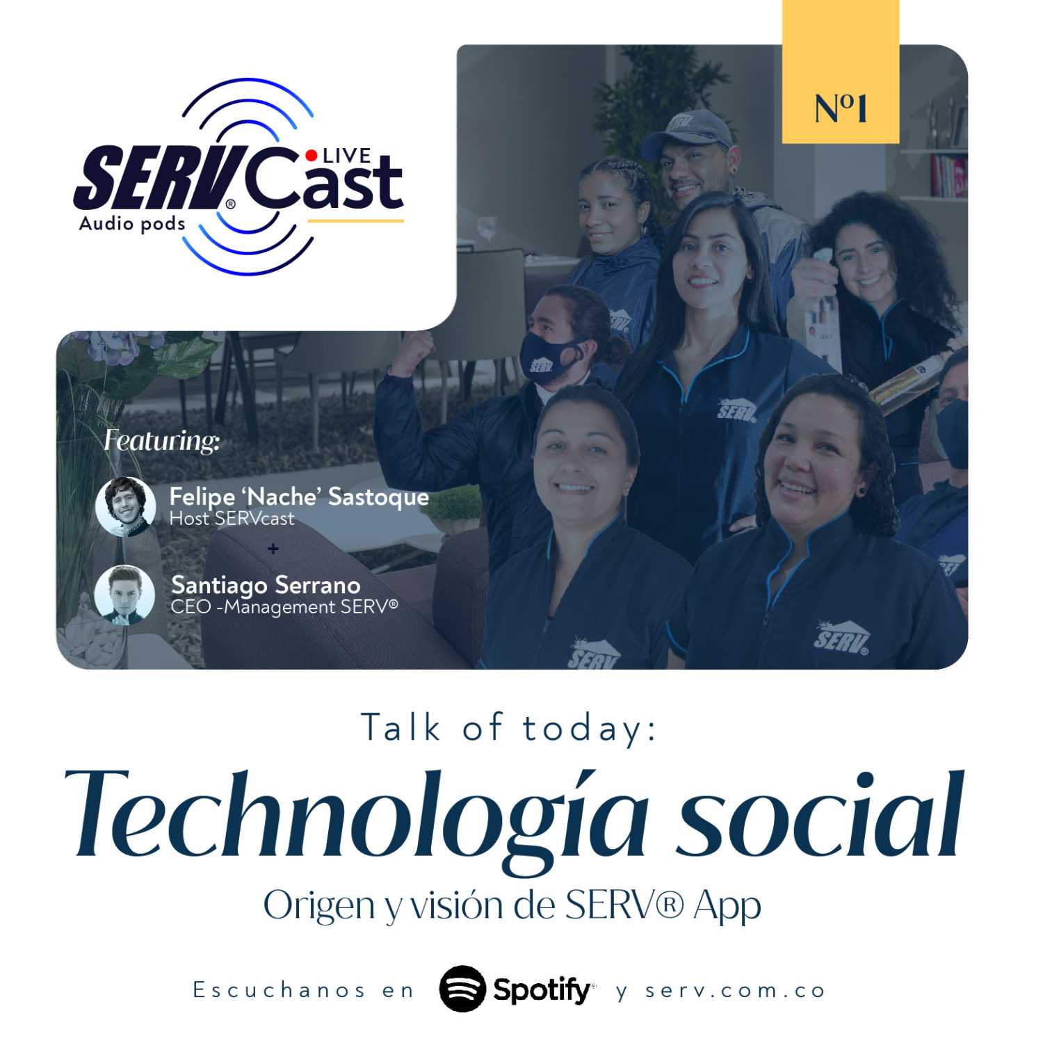 SERVCast LIVE Nº001 - Tecnología con impacto social