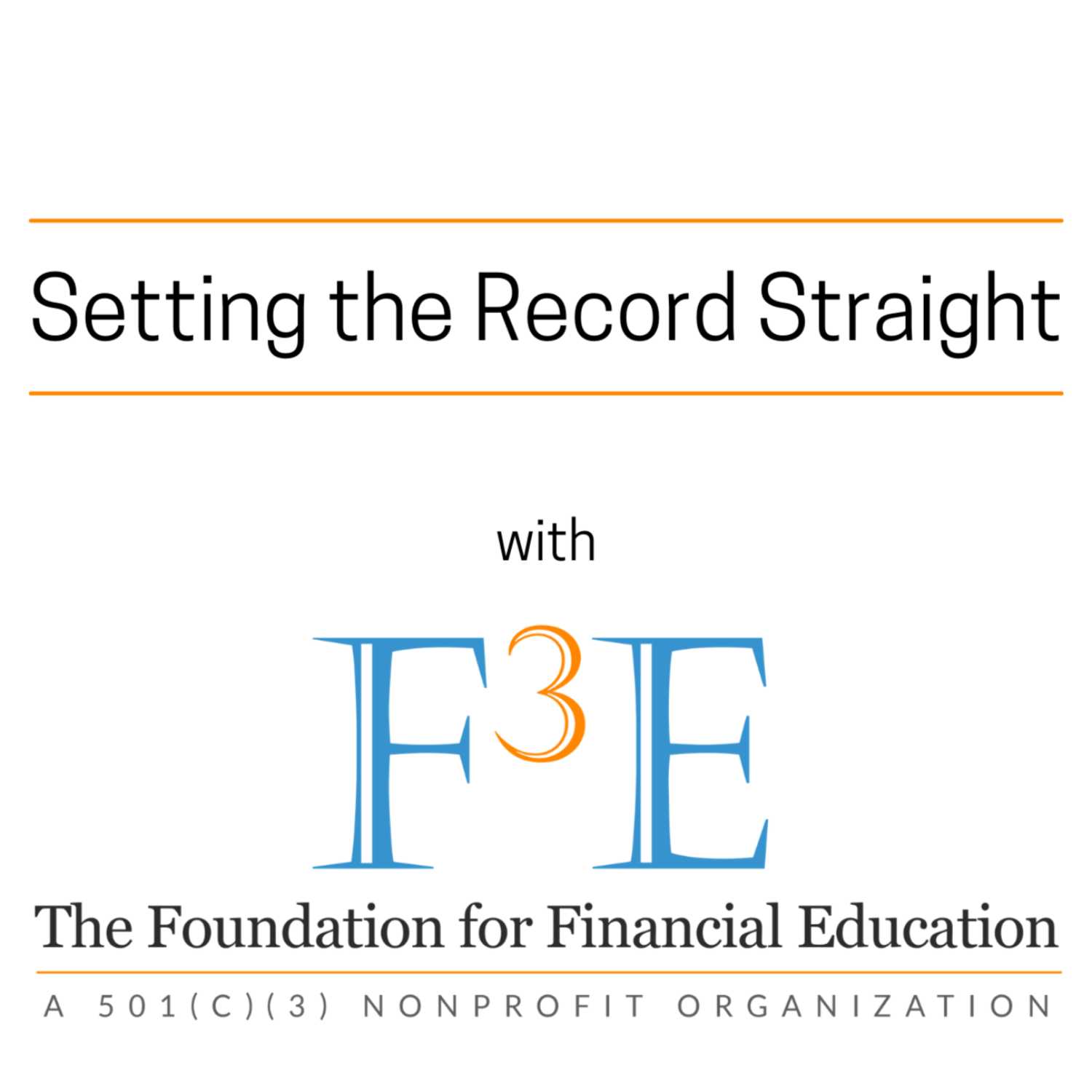 Setting the Record Straight