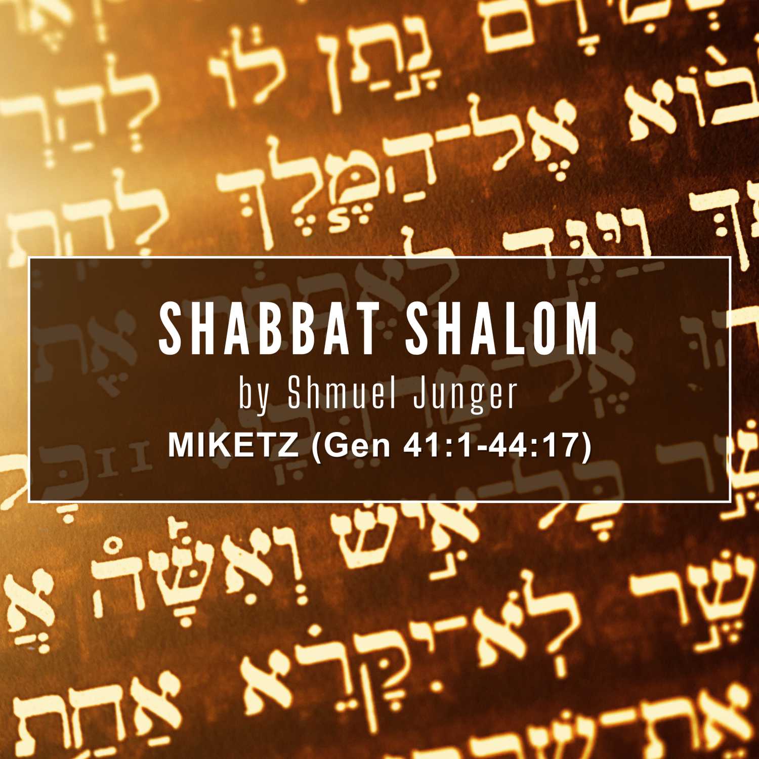 Shabbat Shalom from Shmuel!