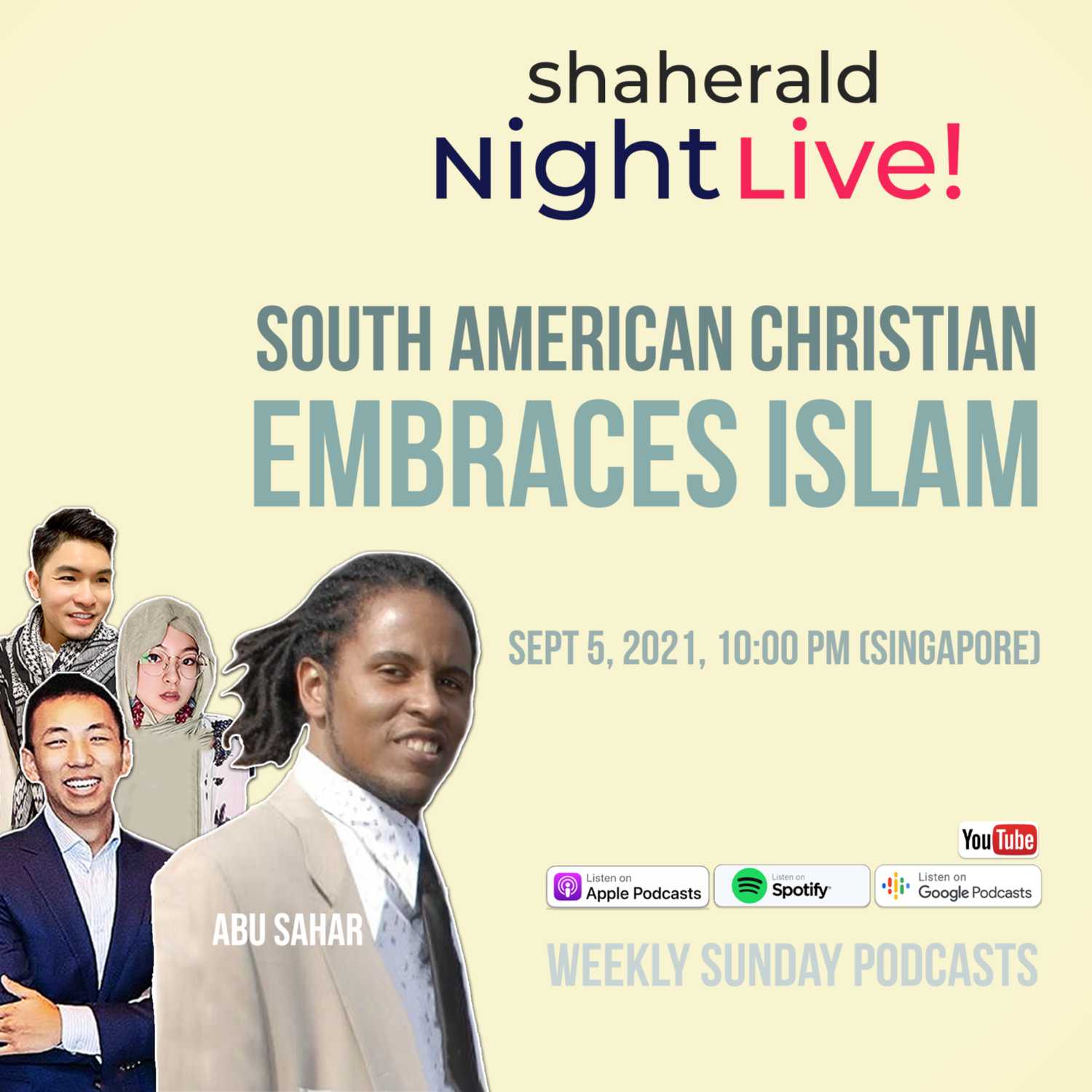 Shaherald Night Live! - S2E4 - South American Christian Embraces Islam
