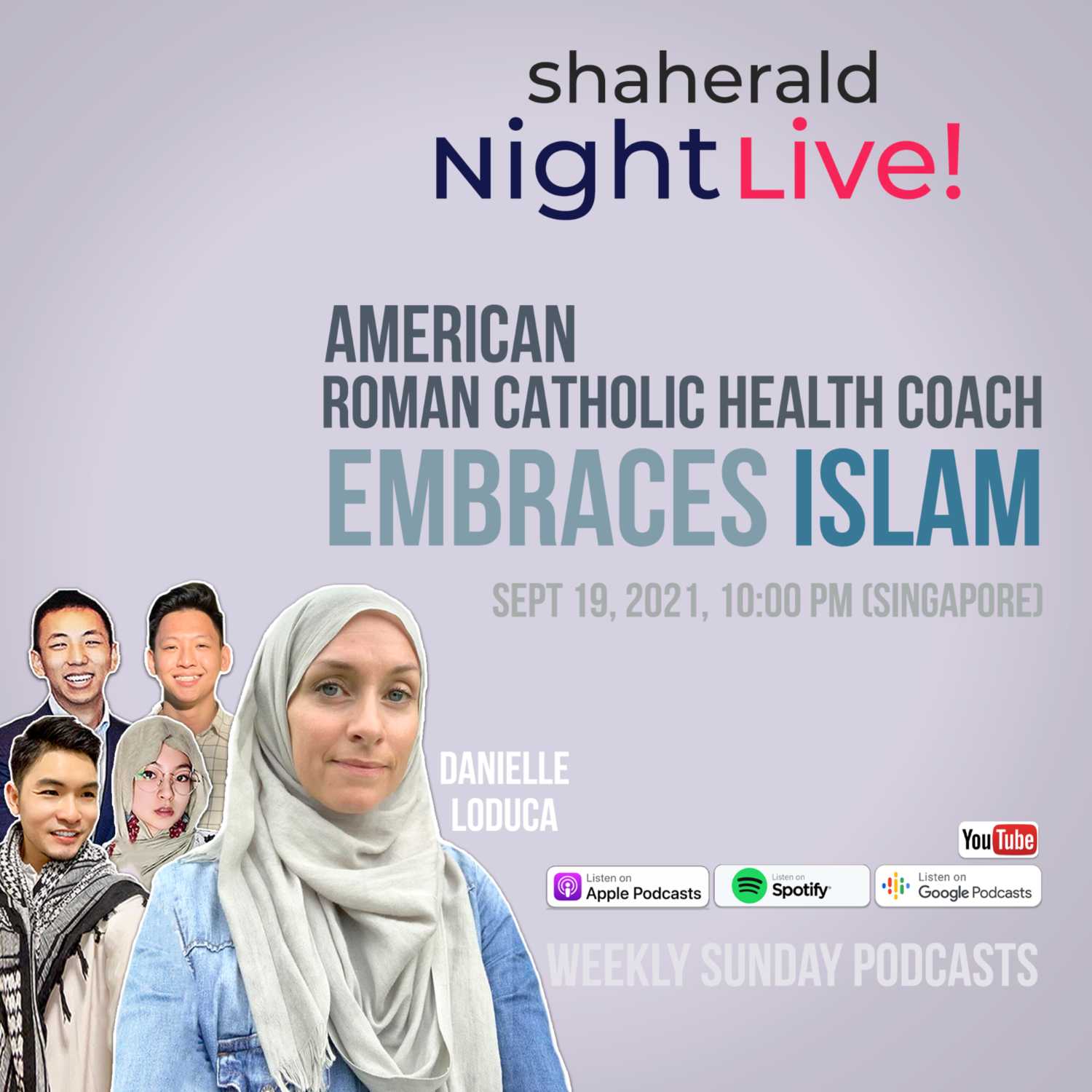 Shaherald Night Live! - S2E5 - American Roman Catholic Health Coach Embraces Islam