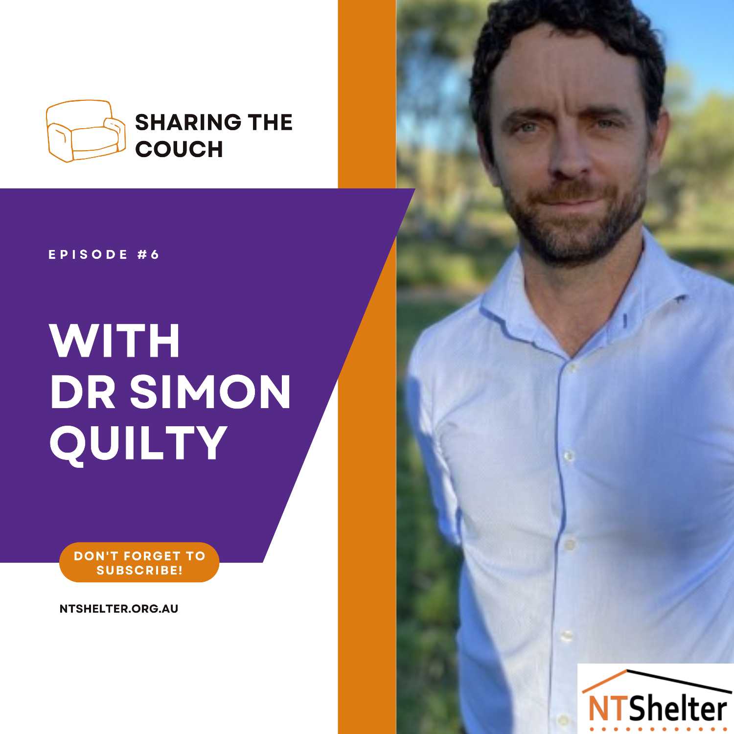 Sharing the Couch with Dr Simon Quilty Sharing the Couch with Dr Simon Quilty