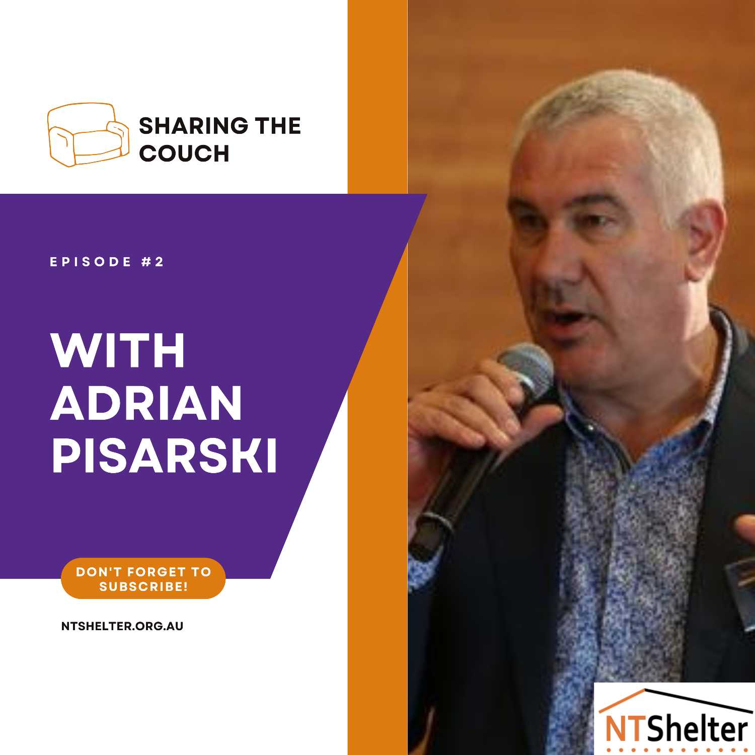 Sharing the Couch with Adrian Pisarski Sharing the Couch with Adrian Pisarski