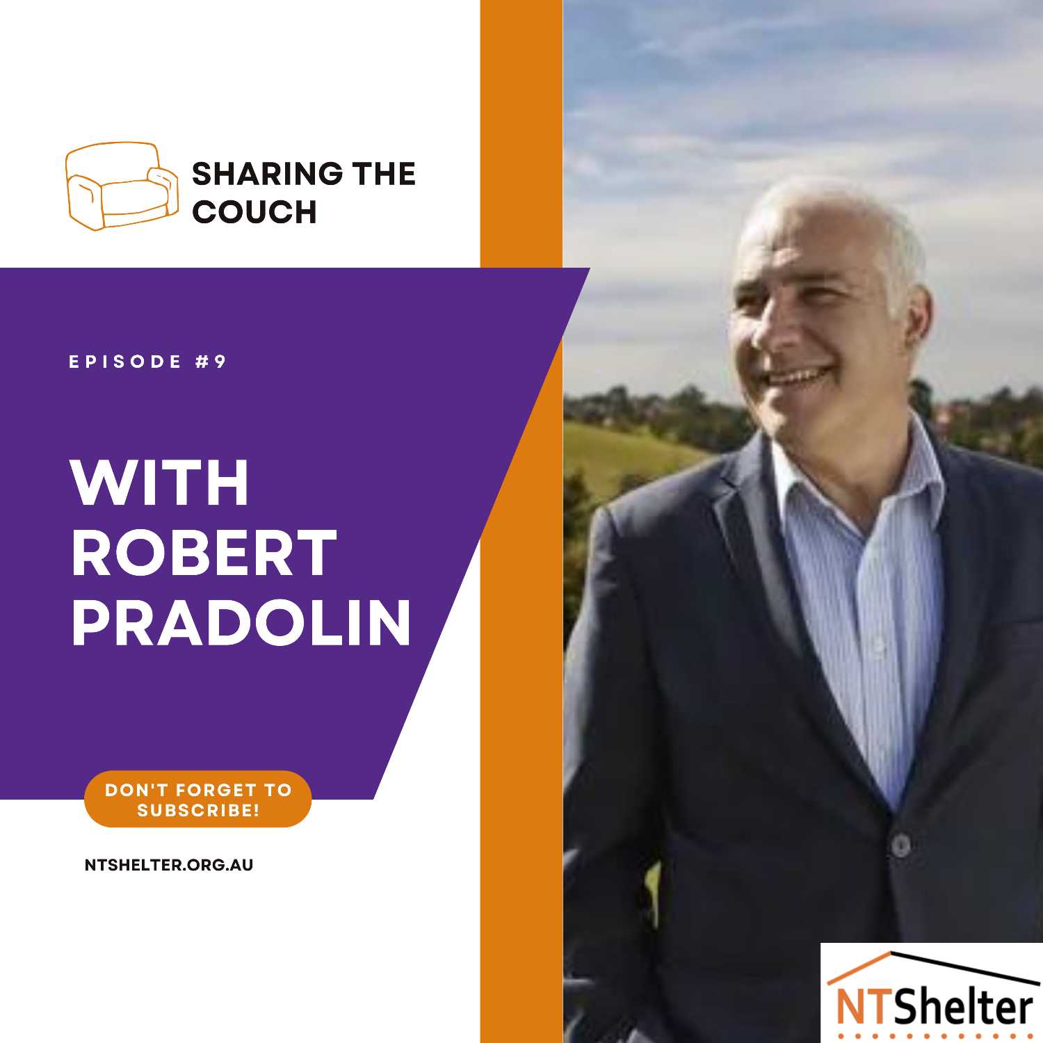 Sharing the Couch with Robert Pradolin Sharing the Couch with Robert Pradolin