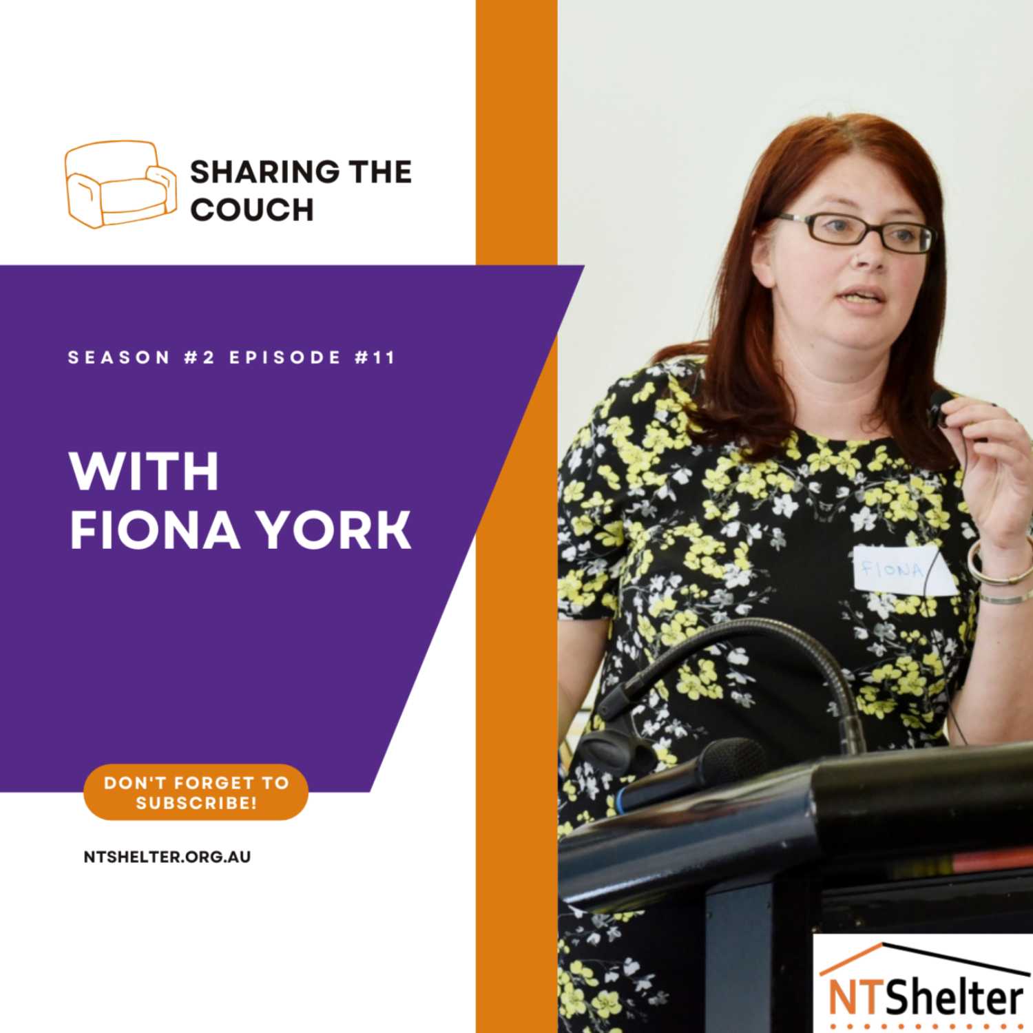 Sharing the Couch with Fiona York Sharing the Couch with Fiona York