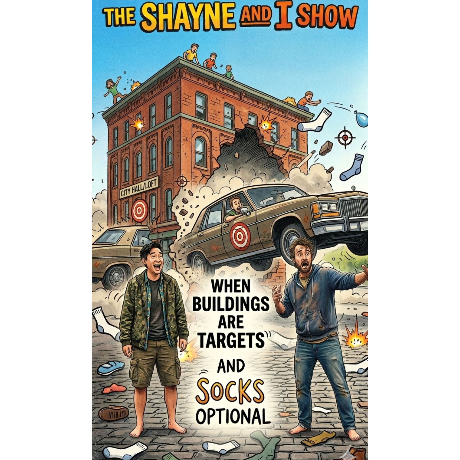 When Buildings Become Targets And Socks Are Optional