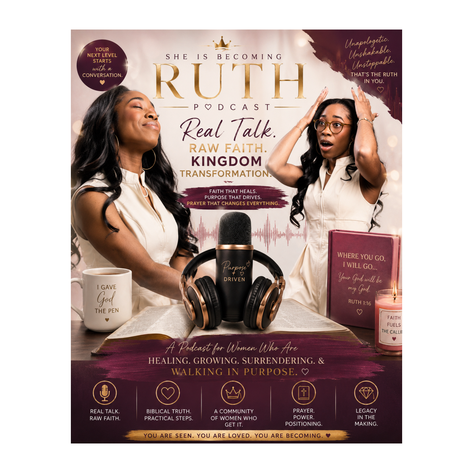 She Is Becoming Ruth Podcast