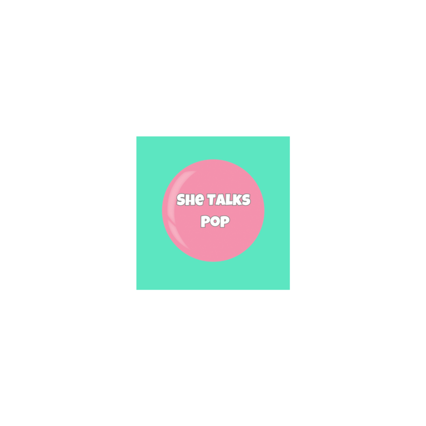 She Talks Pop podcast artwork