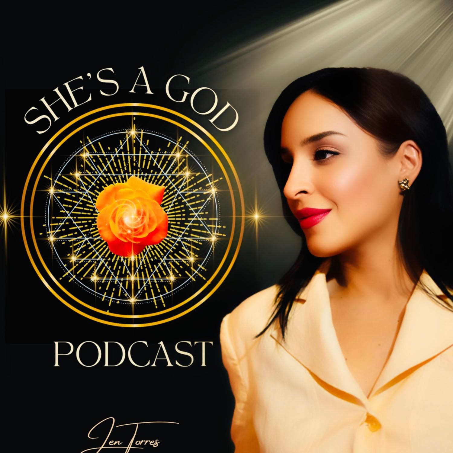 She's A God Podcast Artwork