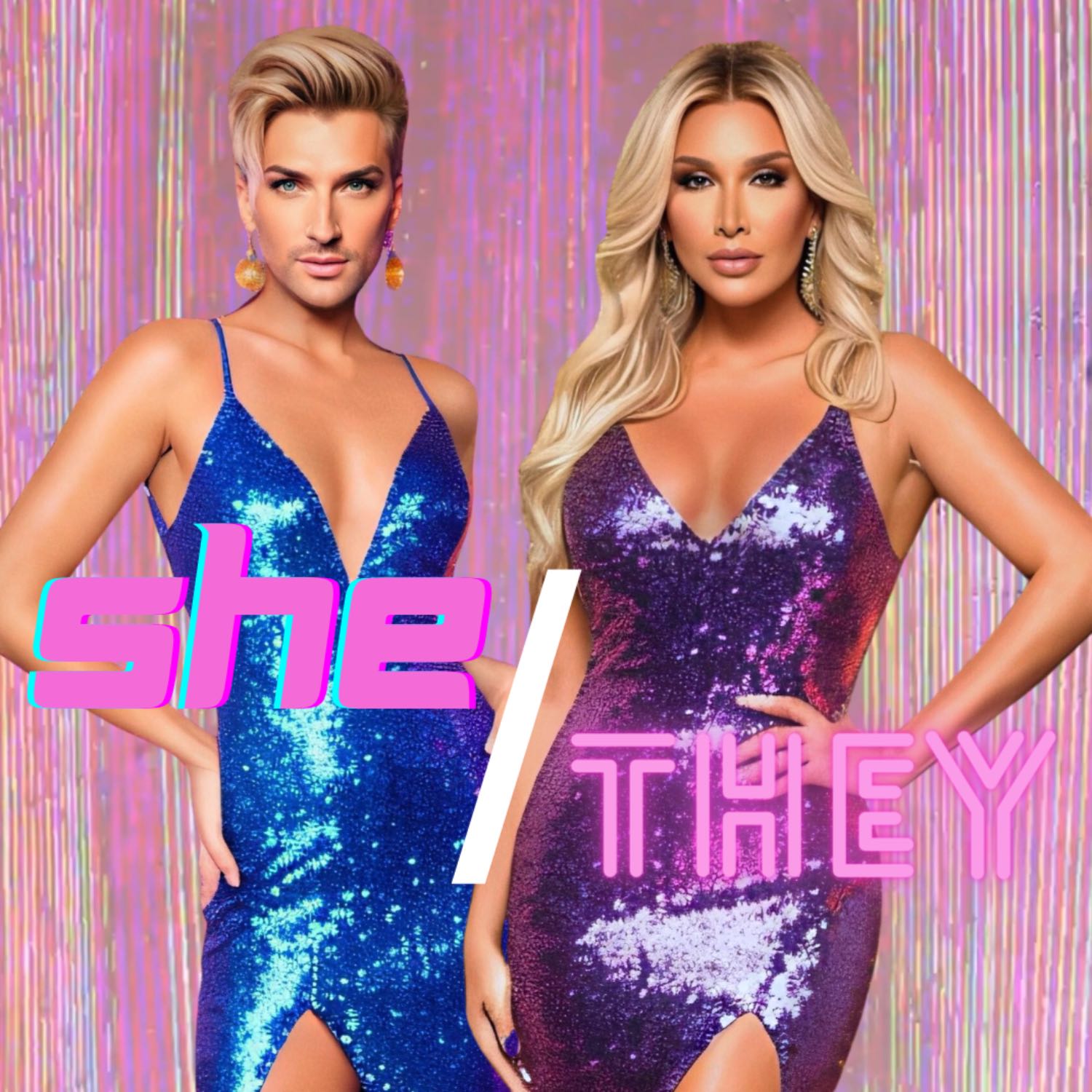 SHE/THEY PODCAST podcast artwork