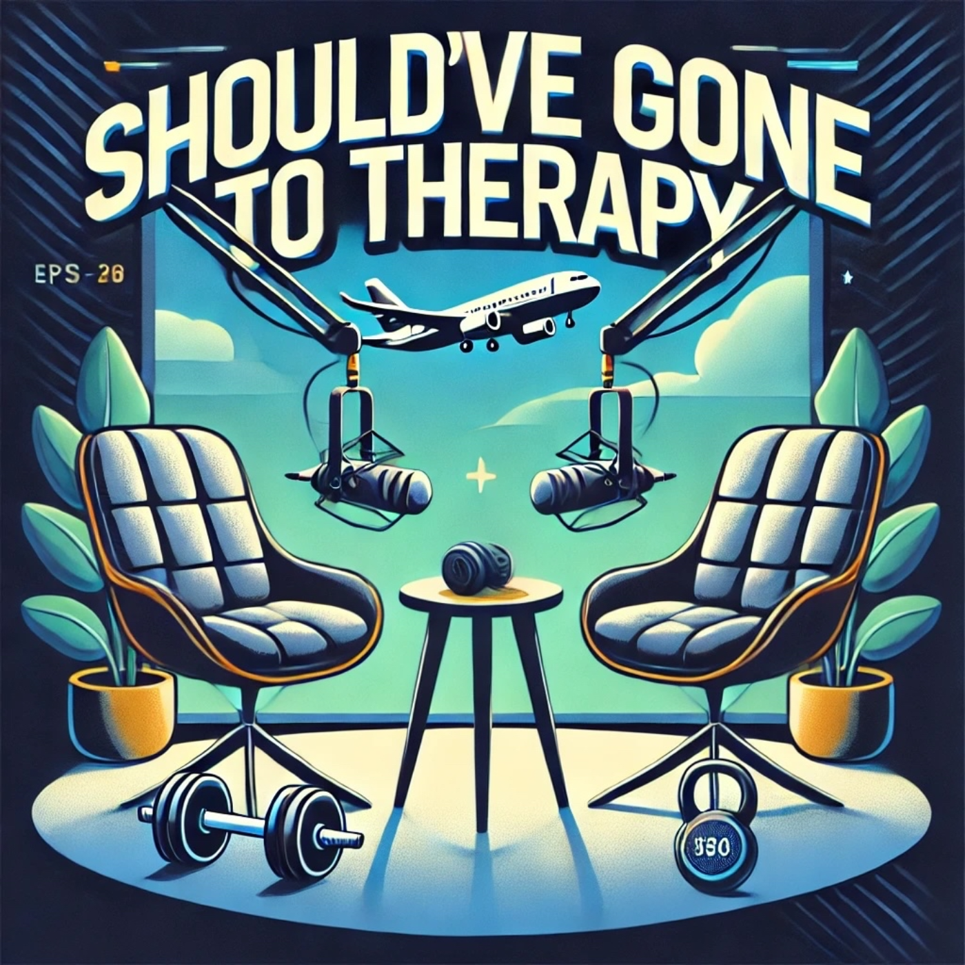 Should've Gone to Therapy podcast artwork
