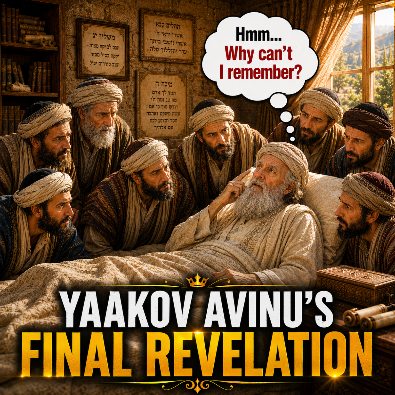 Yaakov Avinu sought to reveal the time of Moshiach's arrival episode artwork