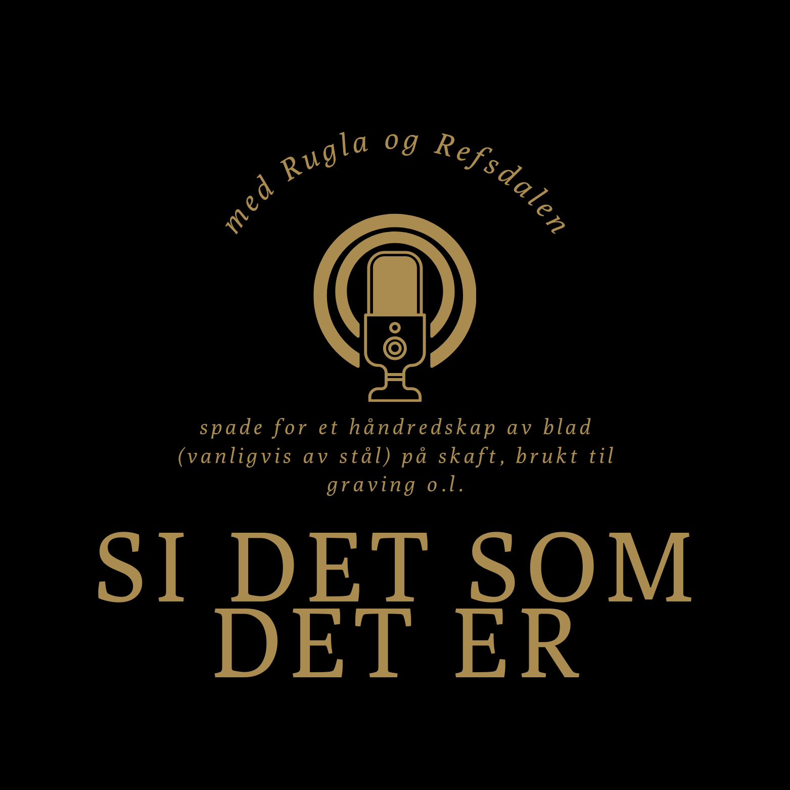 Si det som det er