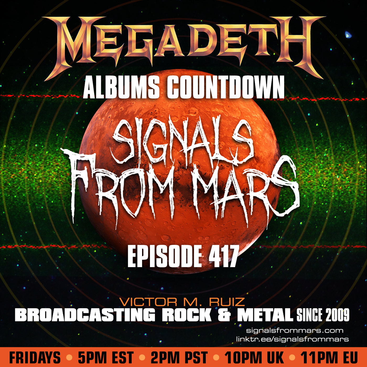 Signals From Mars - Episode 417 - Megadeth Albums Countdown