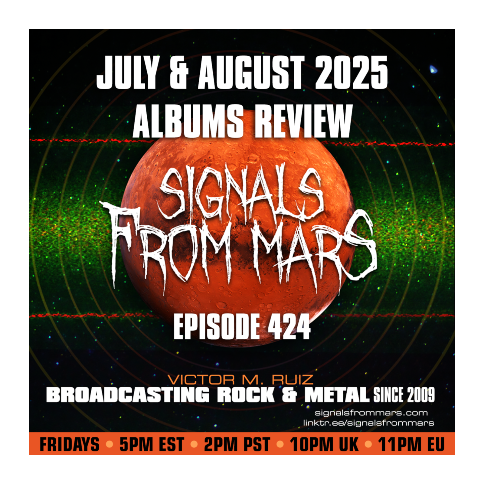 Signals From Mars - Episode 424 - July And August 2025 Albums Review