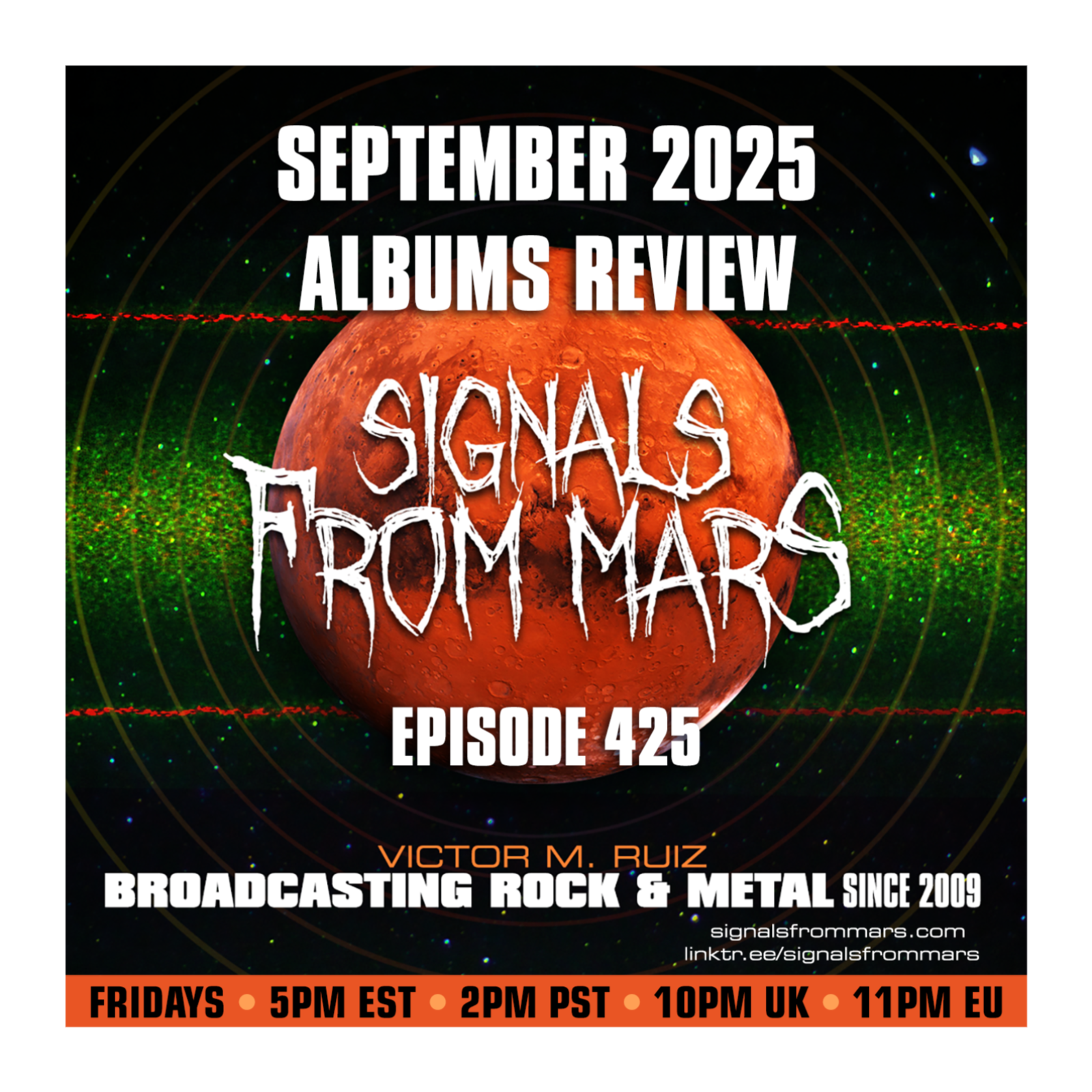 Signals From Mars - Episode 425 - September 2025 Albums Review