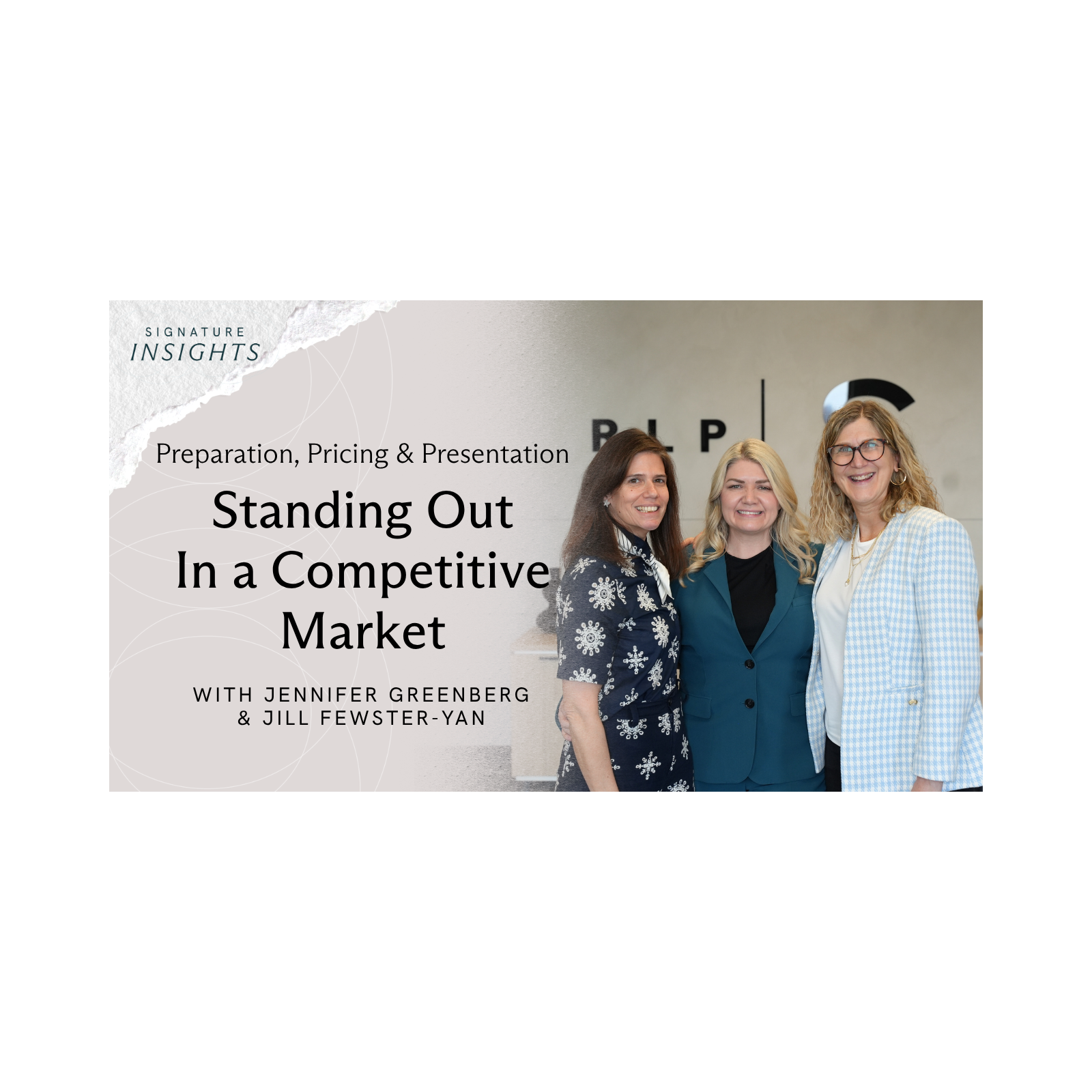 Preparation, Pricing & Presentation: Standing Out In a Competitive Market episode artwork