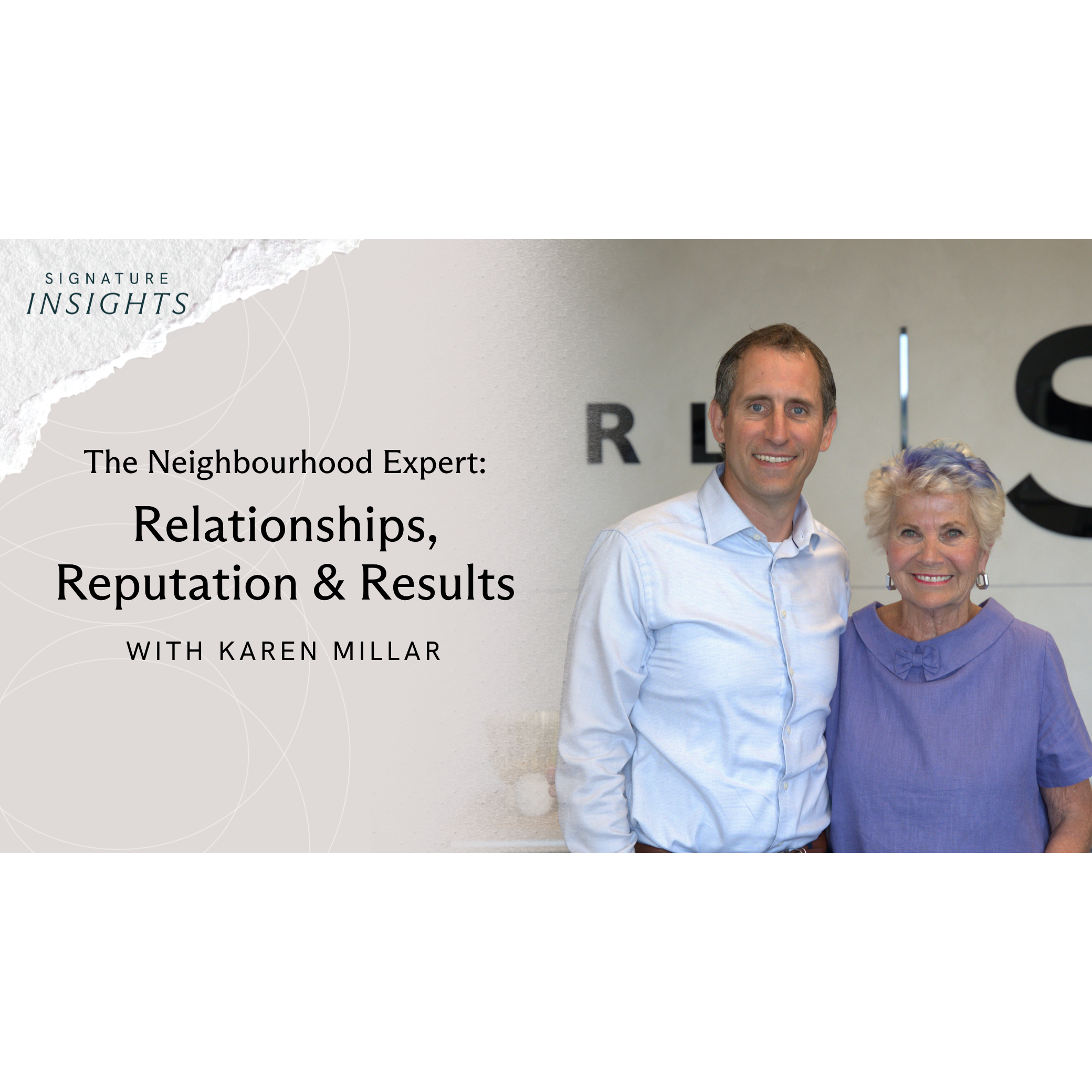 The Neighbourhood Expert: Relationships, Reputation & Results