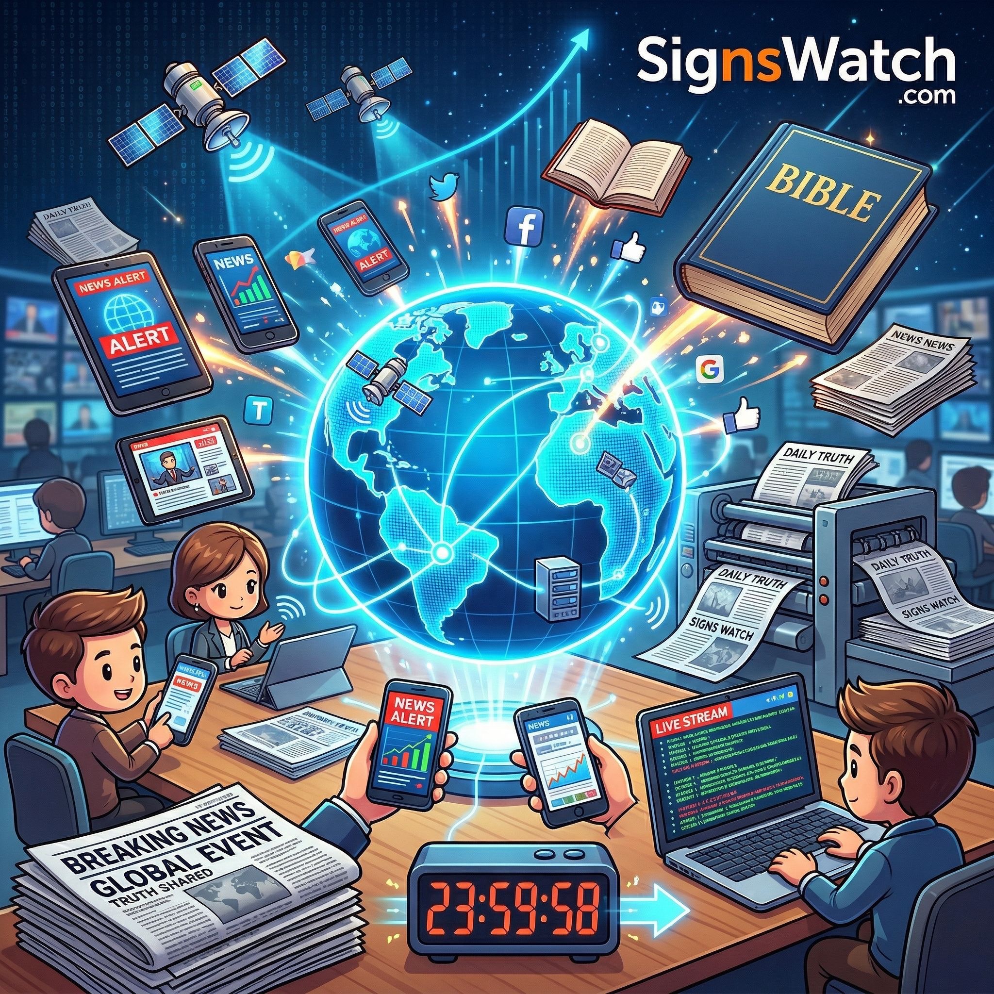 SignsWatch - Watching for the Signs of the End Times that Jesus taught