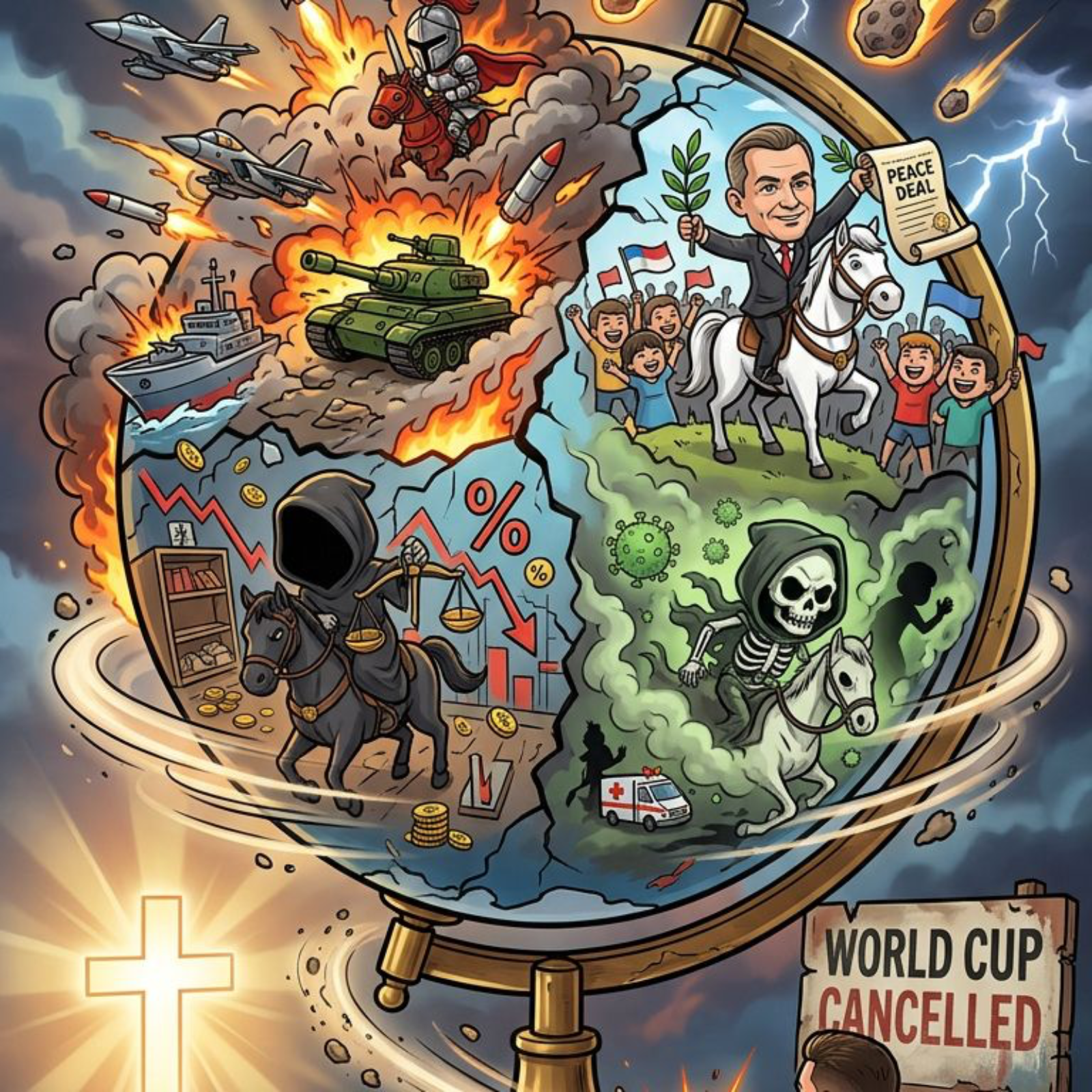 614 Question asked, answered, Sudden Destruction, rapture. Journey coming to an end episode artwork