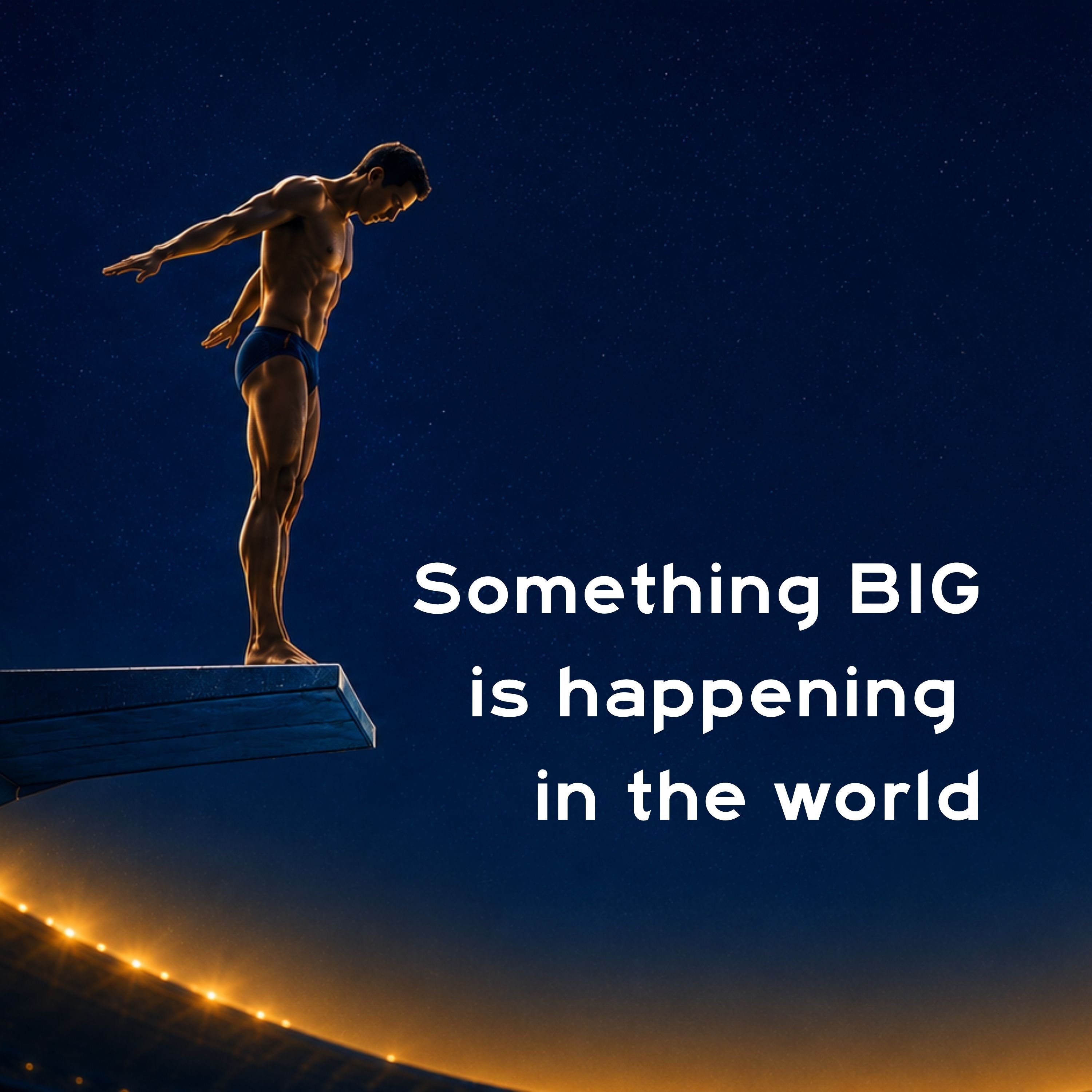 Something big is happening in the world episode artwork