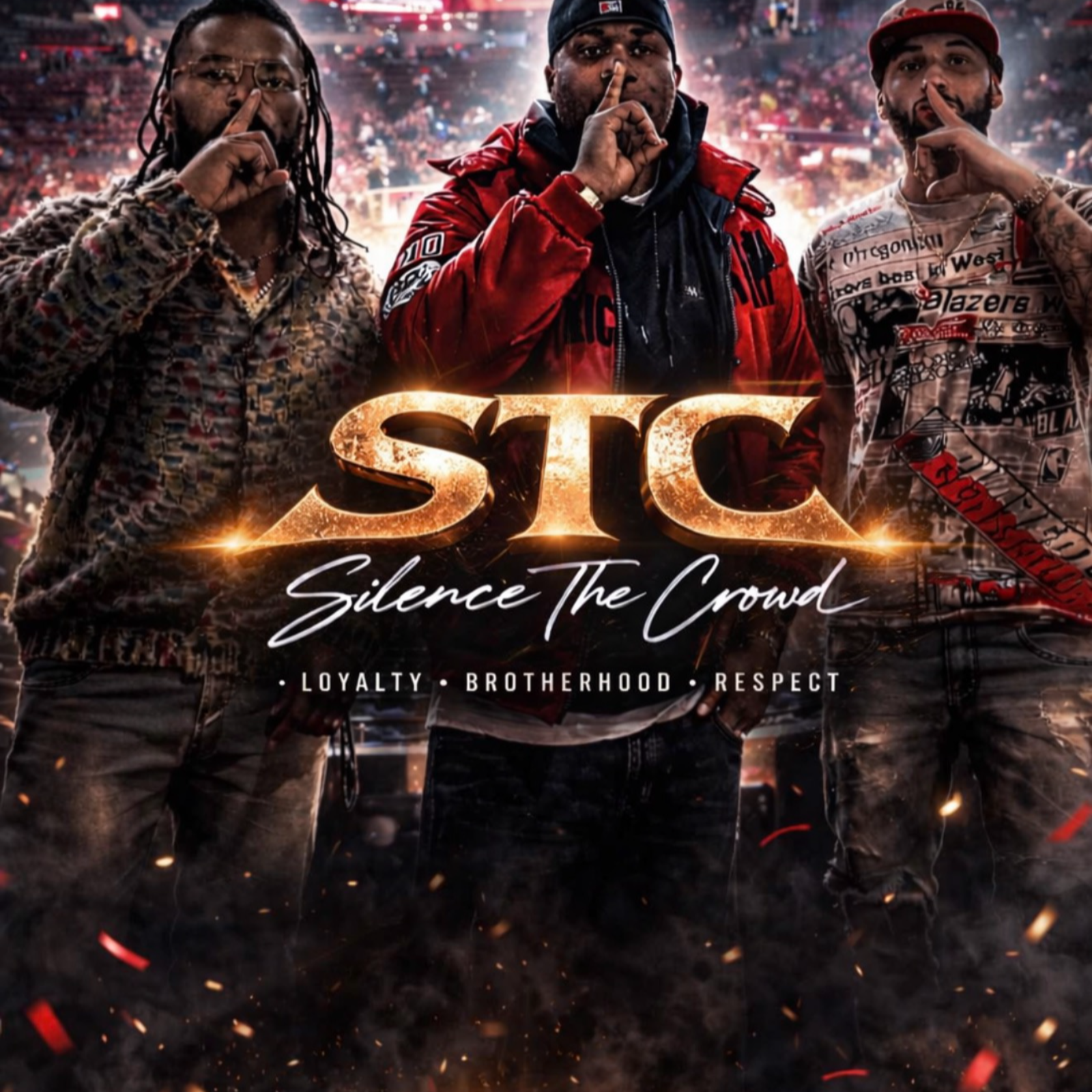 Silence The Crowd - STC cover art