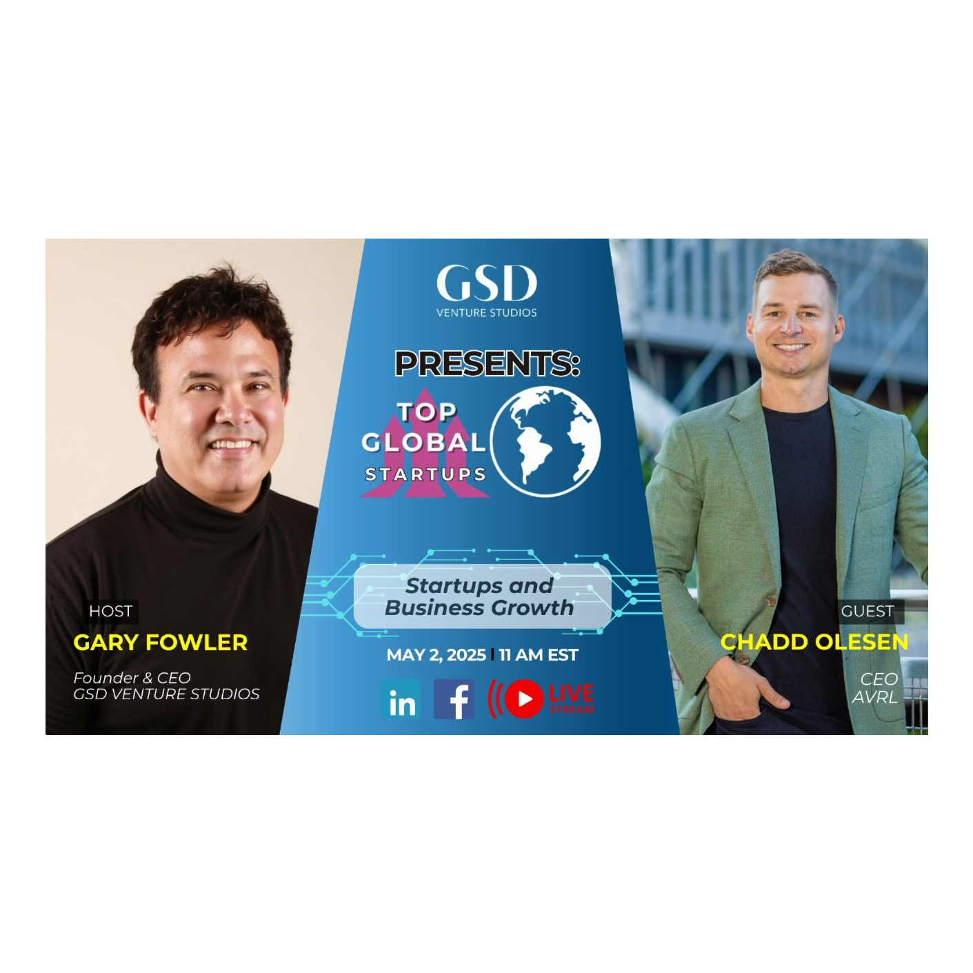 GSD Presents: Top Global Startups with Chadd Olesen episode artwork